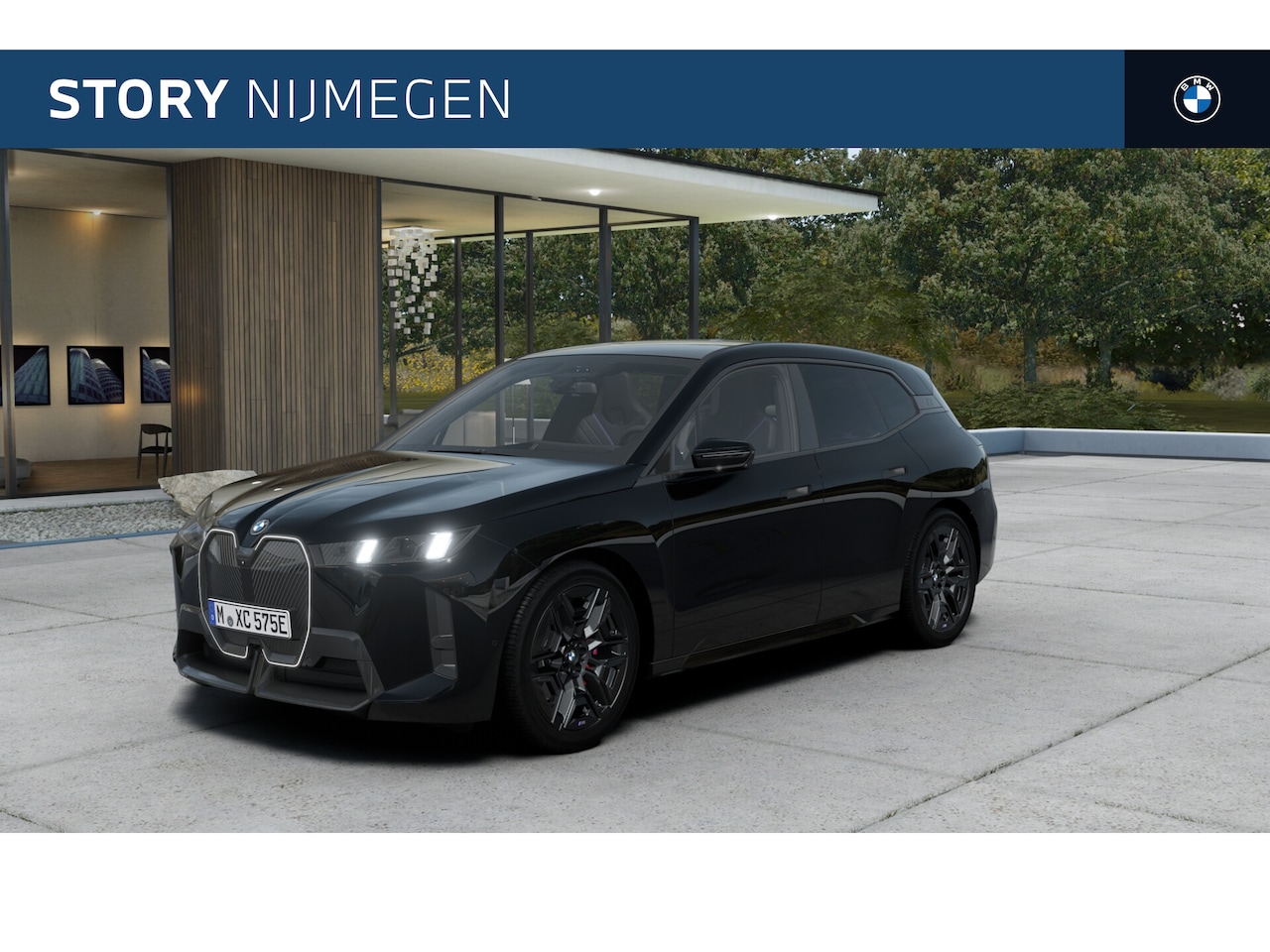 BMW iX - xDrive45 M Sport / Panoramadak Sky Lounge / Trekhaak / M Multifunctionele Stoelen / Parkin - AutoWereld.nl