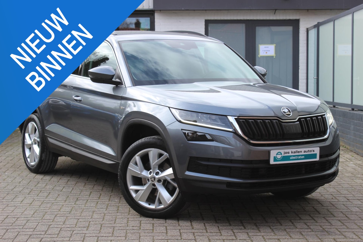 Skoda Kodiaq - 1.5 TSI Business Edition Plus Grijs Kenteken, Full Option Caddy - AutoWereld.nl