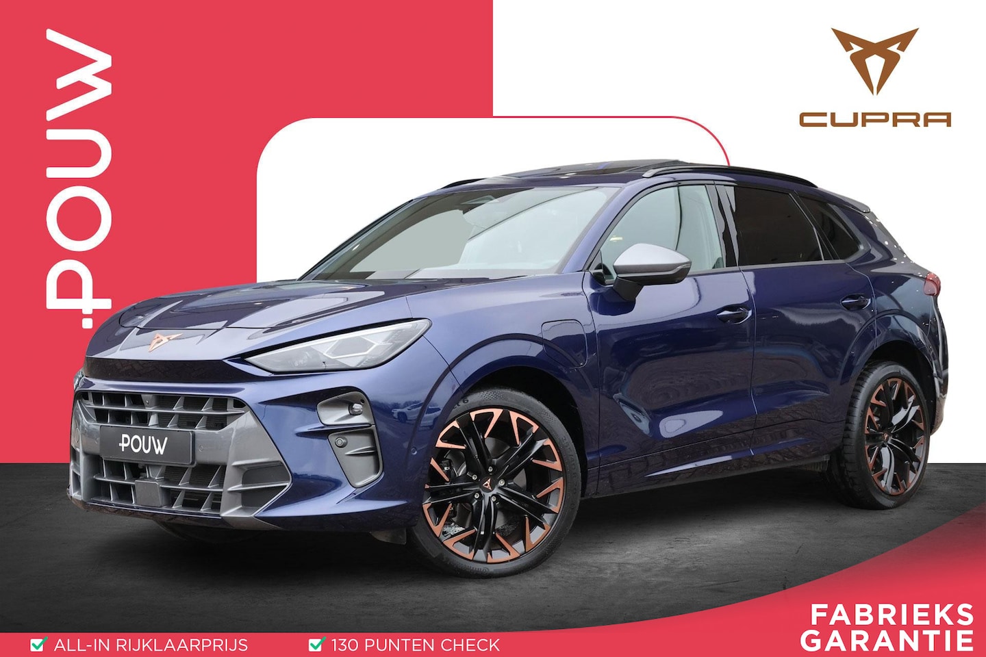 CUPRA Terramar - 1.5 TSI e-Hybrid 272pk VZ Performance | SoH 100% |  Trekhaak | Head-up | Panoramadak | 360 - AutoWereld.nl