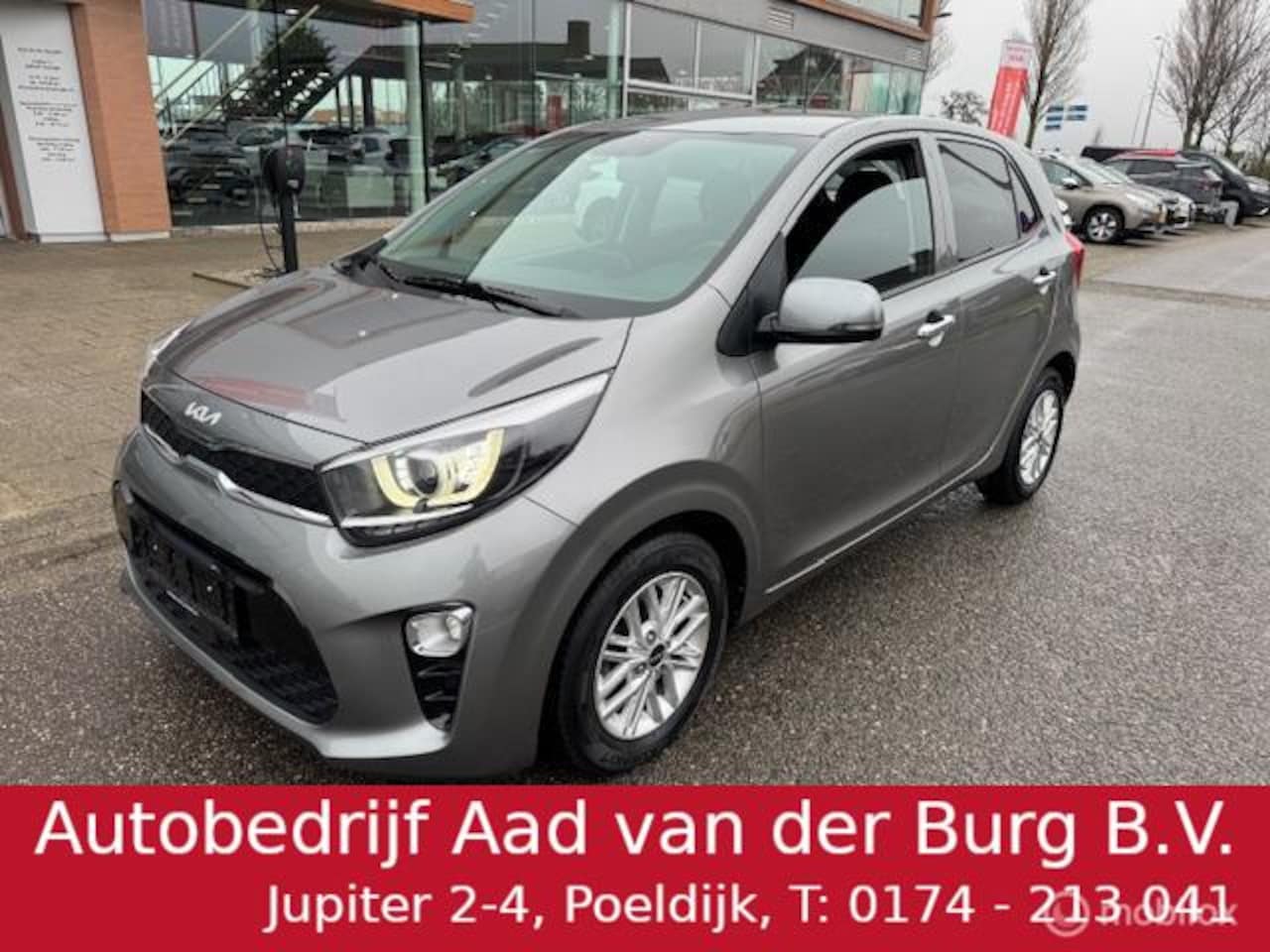 Kia Picanto - 1.0 67pk Automaat Stoel en Stuur verwarming , Navigatie / Apple carplay / Android auto , A - AutoWereld.nl