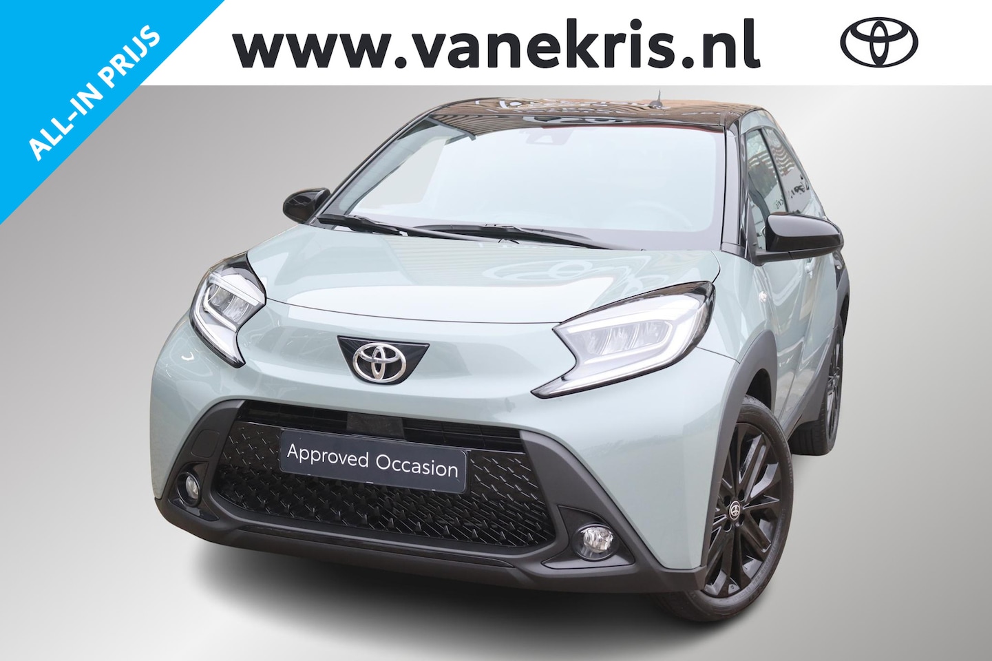 Toyota Aygo X - 1.0 VVT-i Pulse, Zwarte velgen 18 inch - AutoWereld.nl