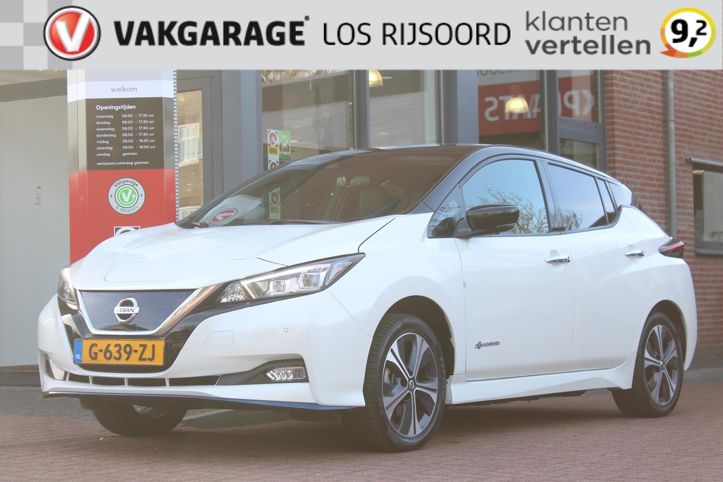 Nissan LEAF - EV 62kWh *Tekna* | SOH 90.21% | Carplay | Adaptive Cruise & Climate Control | Stoel & Stuu - AutoWereld.nl