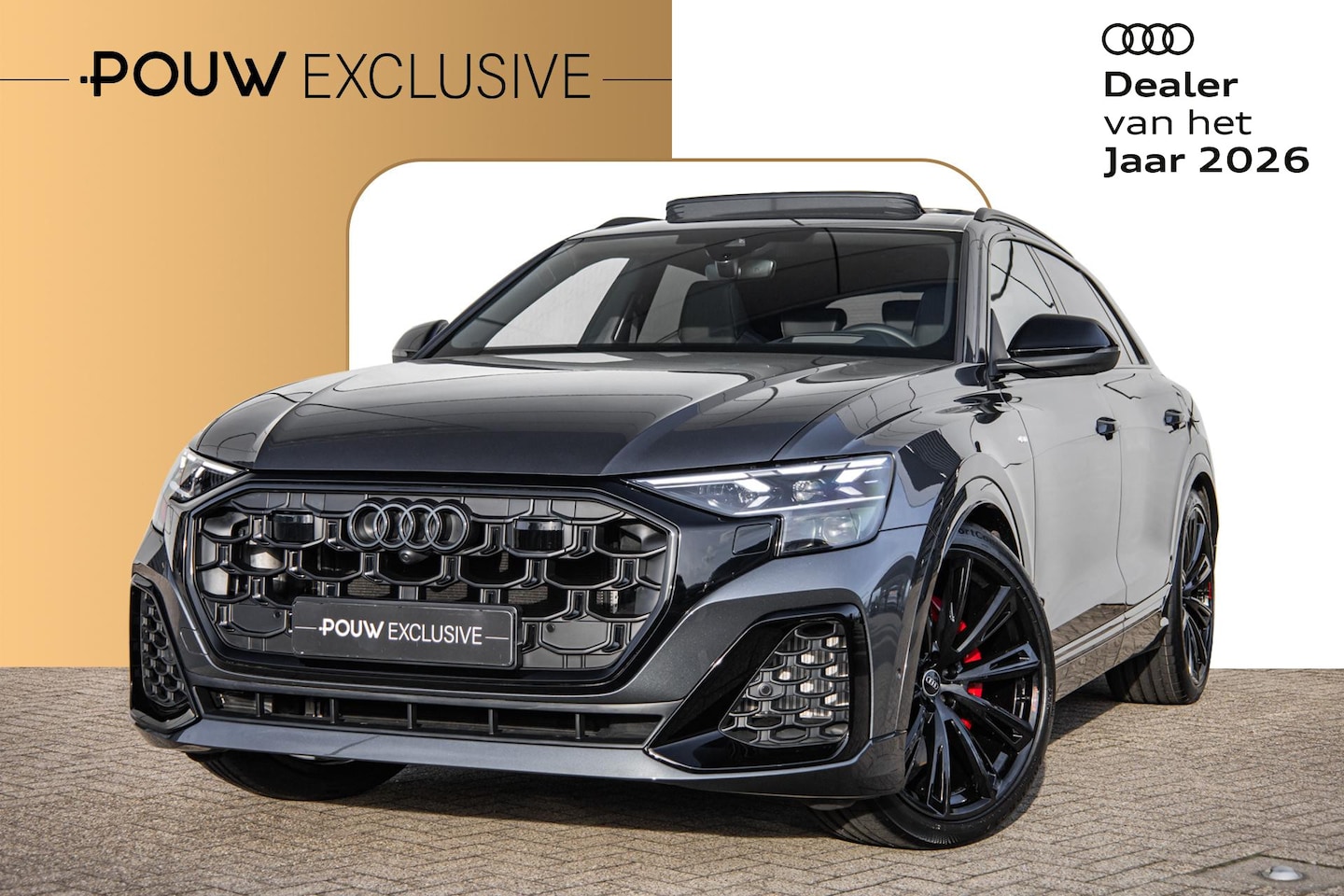 Audi Q8 - 60 TFSIe 490pk quattro Pro Line S Competition | Head-up | Panoramadak | B&O | Carbon | Spo - AutoWereld.nl