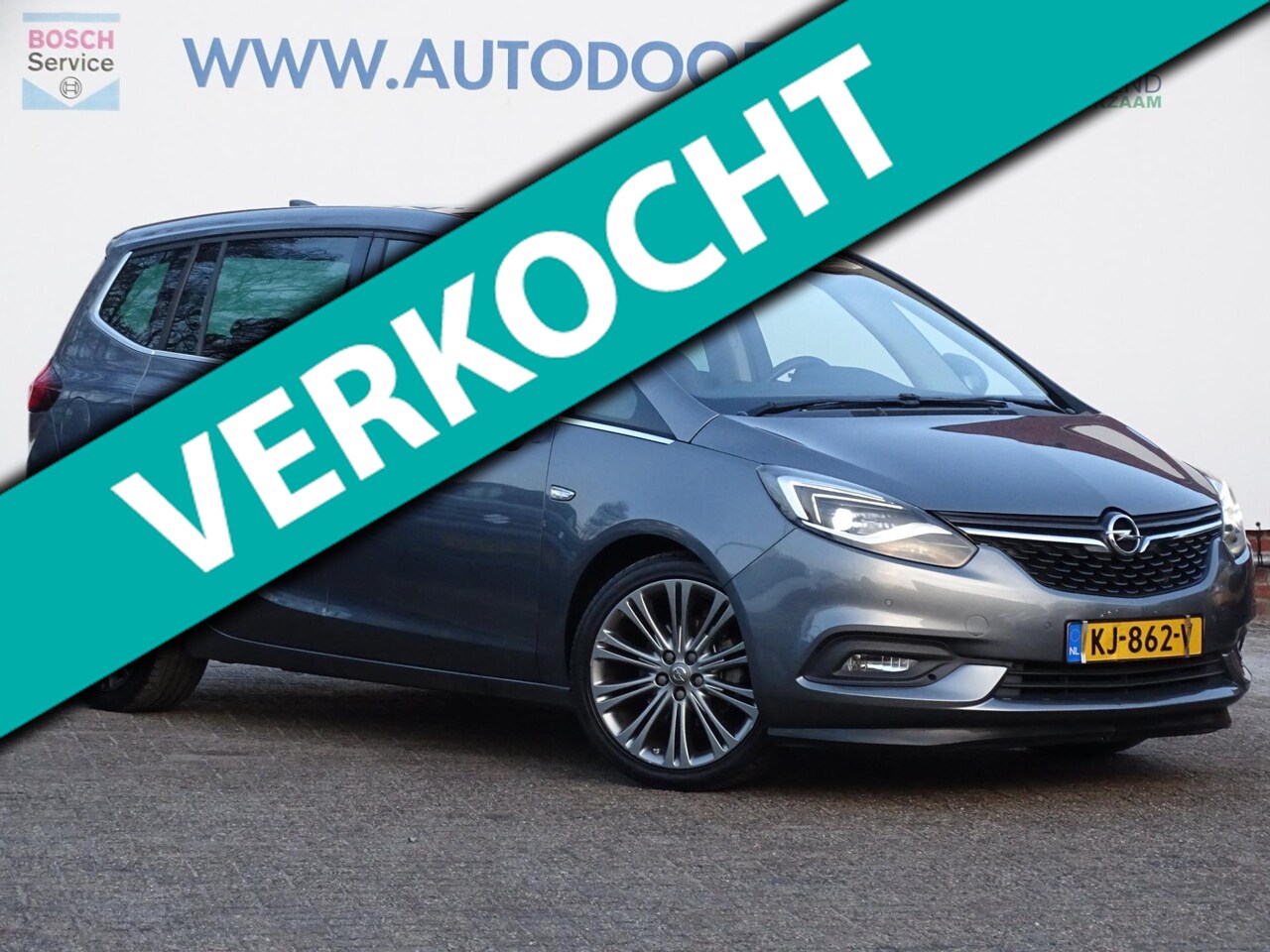 Opel Zafira - 1.4 Turbo Edition 7p.|CAM|NAV|LEDER - AutoWereld.nl