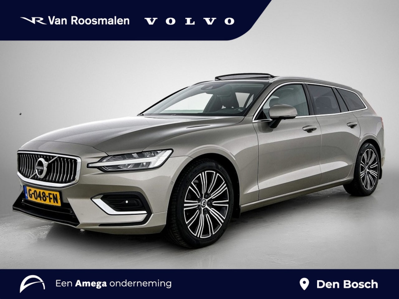 Volvo V60 - 2.0 D4 Inscription | Leder | Pano | Head-up | - AutoWereld.nl