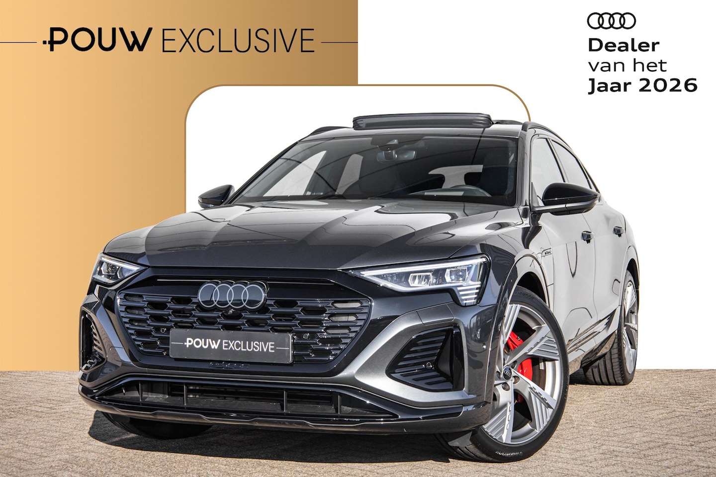 Audi Q8 Sportback e-tron - 50 340pk quattro Advanced Edition 95 kWh | 22" LMV | Head-up | B&O Audio | Panoramadak | L - AutoWereld.nl