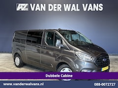 Ford Transit Custom - 2.0 TDCI 170pk L2H1 Dubbele Cabine Euro6 Airco | 5-Zits | 2x Zijdeur | Camera | LED Apple