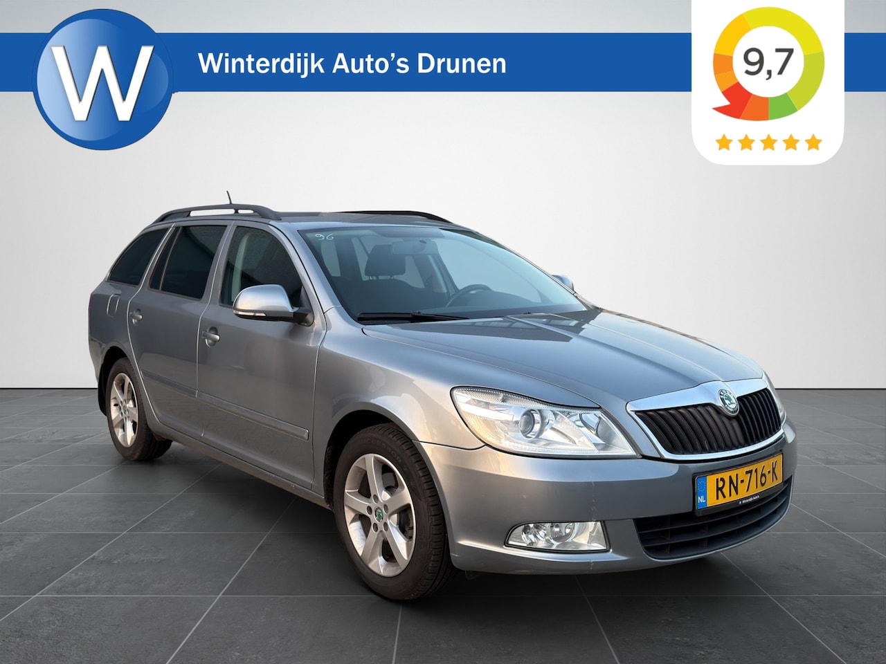 Skoda Octavia Combi - 1.4 TSI Elegance Business Airco|Trekhaak - AutoWereld.nl
