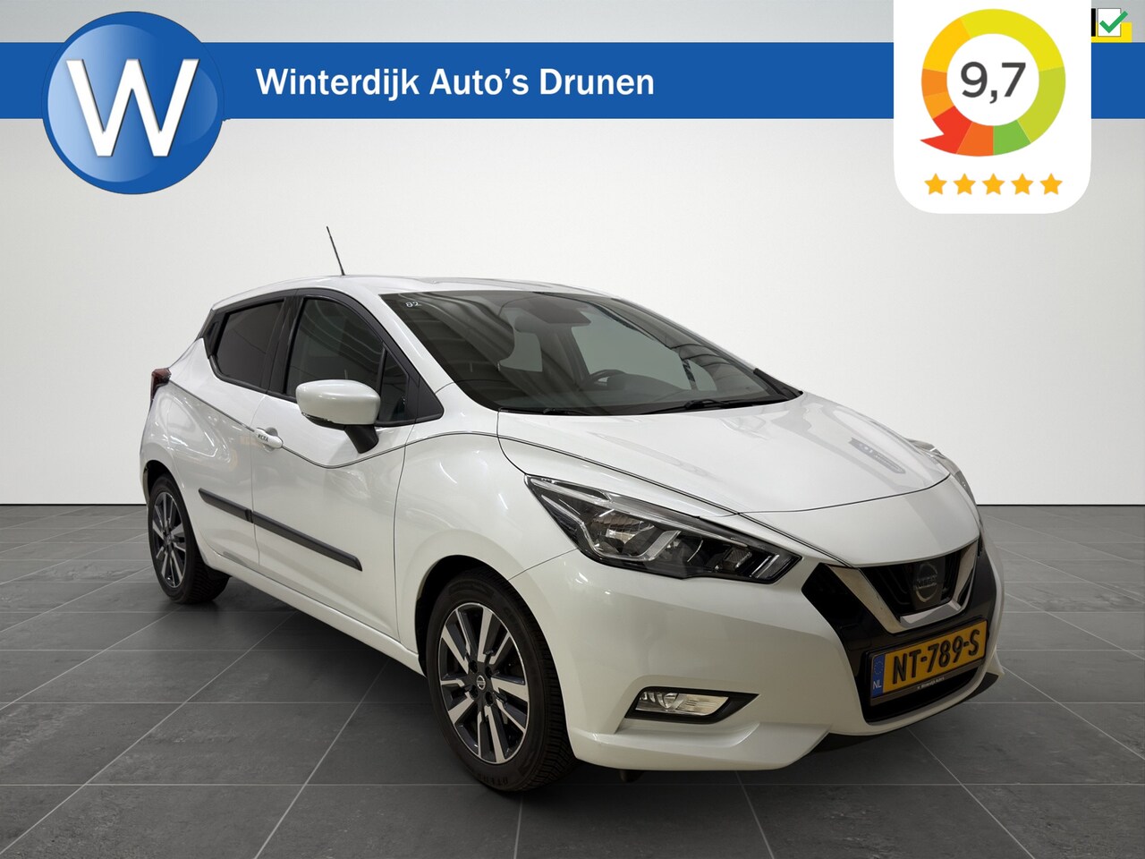 Nissan Micra - 0.9 IG-T N-Connecta Clima|Camera|Cruise|NAP - AutoWereld.nl