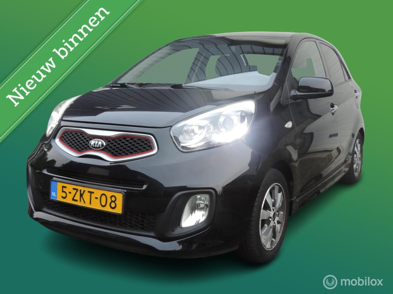 Kia Picanto - 1.0 CVVT X-treme 1.0 CVVT X-treme,Leer,Led,L.M,Airco/Ecc!!! - AutoWereld.nl