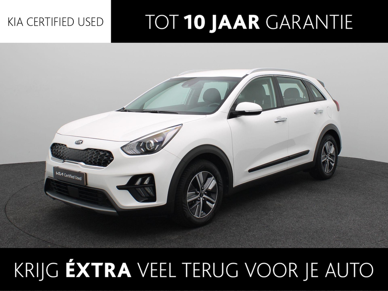 Kia Niro - 1.6 GDi Hybrid DynamicLine Trekhaak | Camera | Clima | Navi | Cruise | LM | Camera - AutoWereld.nl