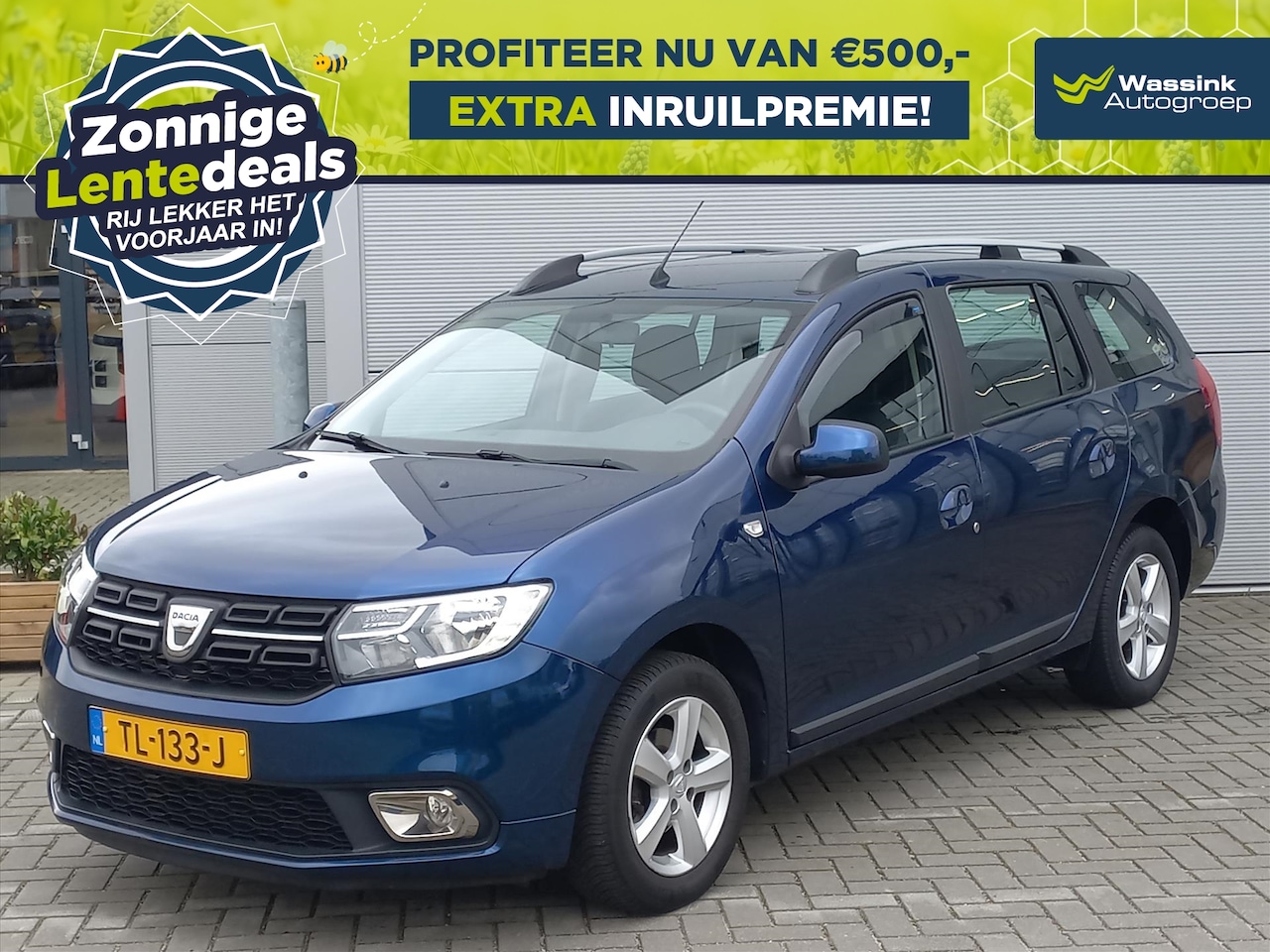 Dacia Logan MCV - 0.9 Tce 90pk SL Royaal | WINTERSALE | Airconditioning | Navigatie | Lm-velgen | Cruise con - AutoWereld.nl