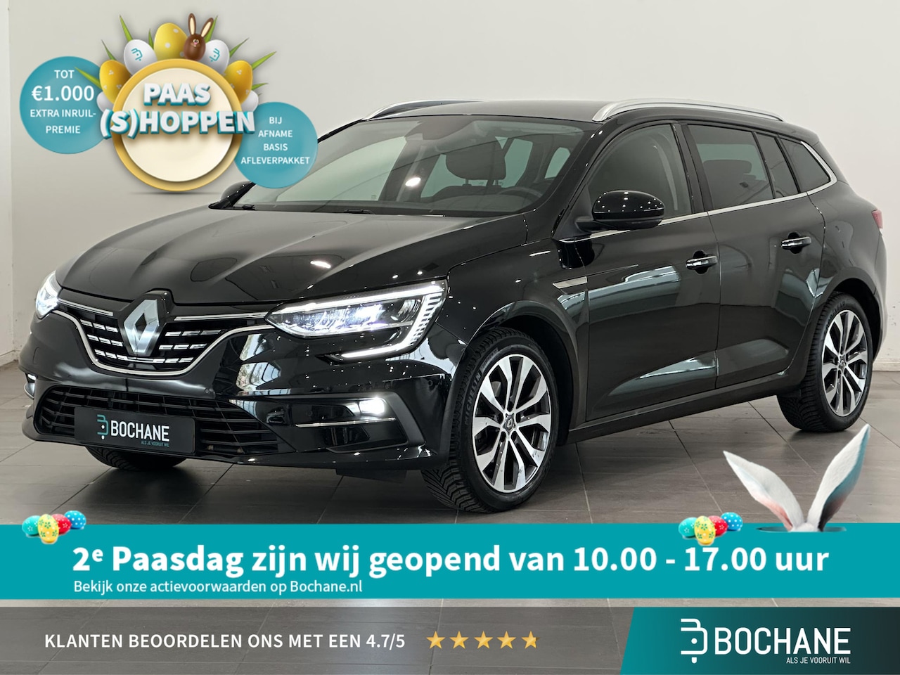 Renault Mégane Estate - 1.3 TCe 140 EDC Techno | Trekhaak 1.700 KG | All season banden | Dodehoek Detectie - AutoWereld.nl