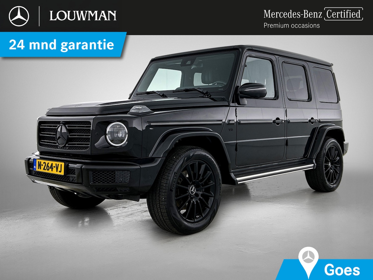 Mercedes-Benz G-klasse - 500 Trekhaak | AMG Line | Night Pakket | Schuif-Kanteldak | Distronic | Treeplanken van rv - AutoWereld.nl