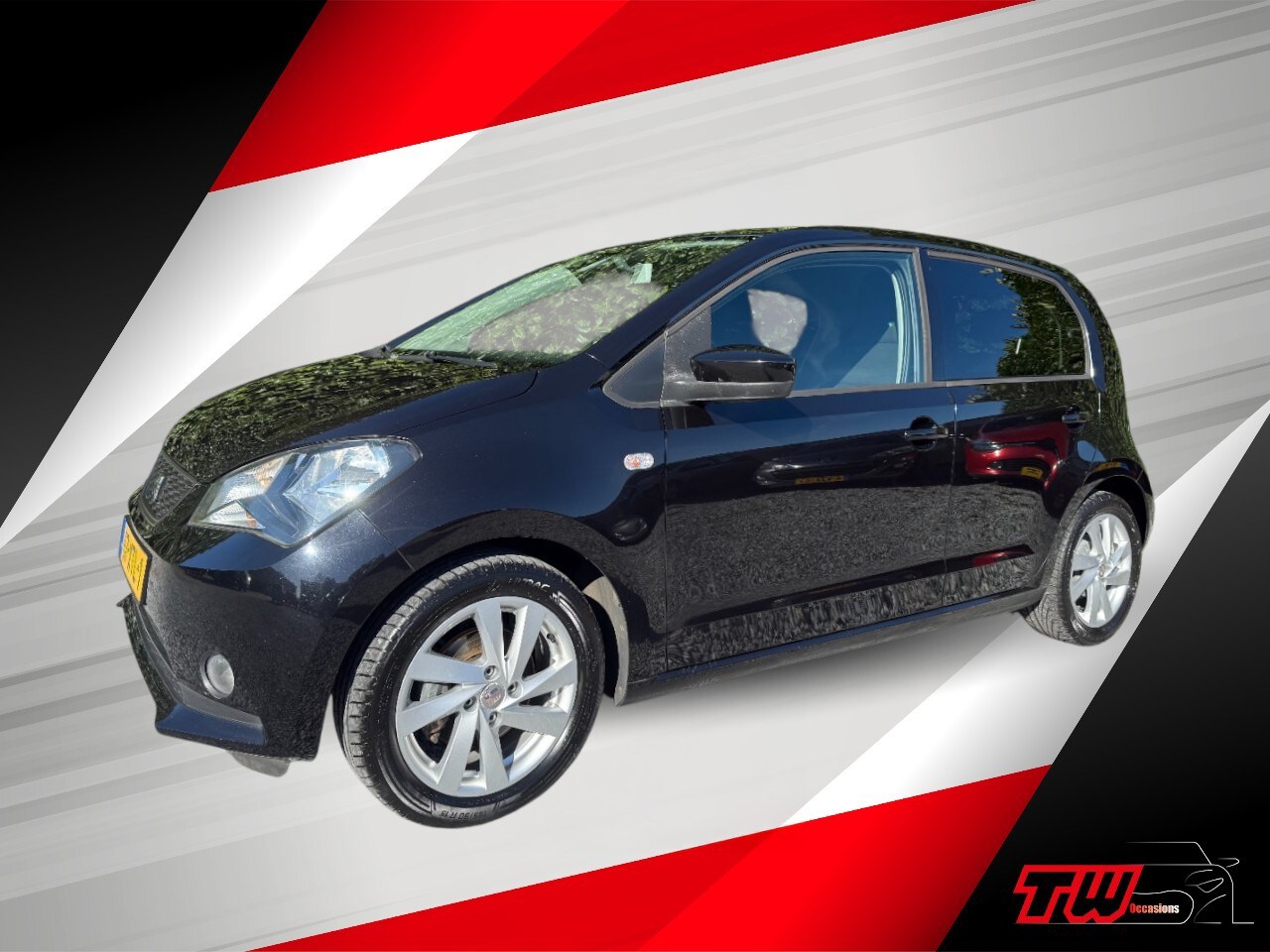 SEAT Mii - 1.0 Style Sport|NWE APK & DB-RIEM|AIRCO|NAVI|CRUISE - AutoWereld.nl
