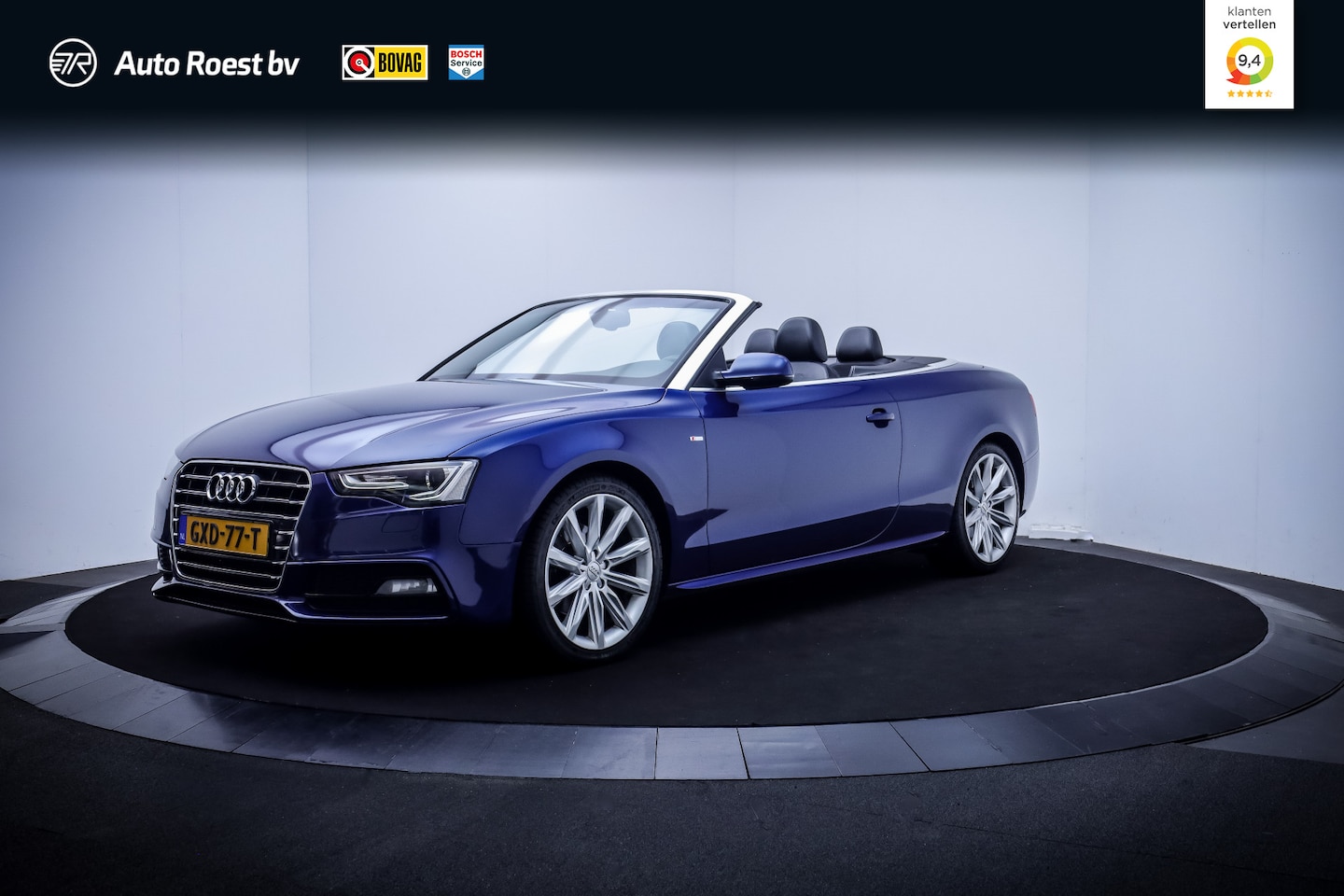 Audi A5 Cabriolet - 1.8T S-Tr. S-Line NAVI | LEER | SPORTST. | STOELVERW. | XENON | CLIMA | LMV - AutoWereld.nl