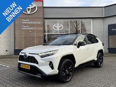 Toyota RAV4 - 2.5 HYBRID AWD BI-TONE PANO-DAK STOELVERW BLIND-SPOT 360° CAMERA PARK-SENSOREN APPLE/ANDRO