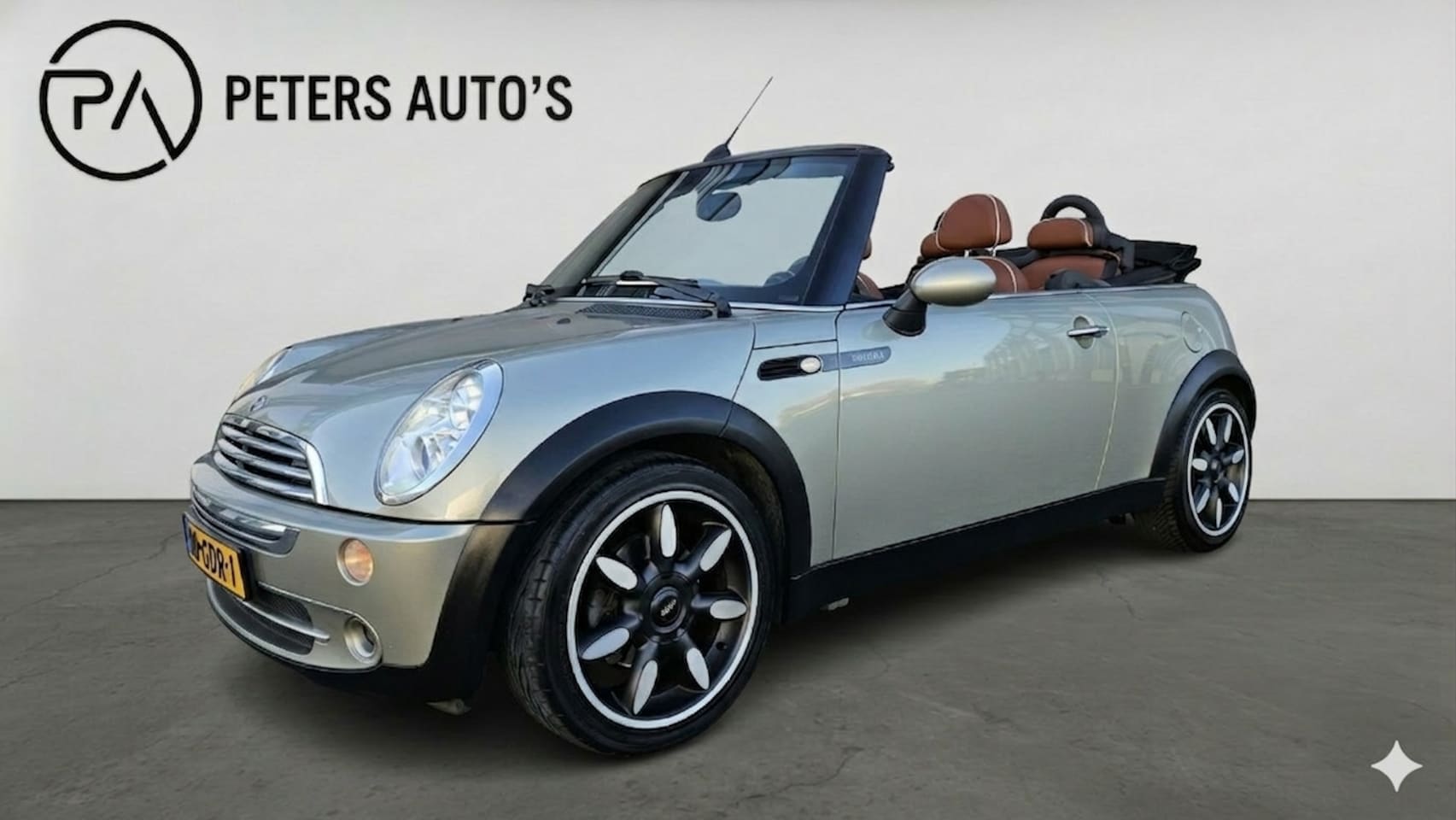 MINI Cabrio - Mini 1.6 Cooper Sidewalk/Leder/Stoelverwarming/Xenon - AutoWereld.nl
