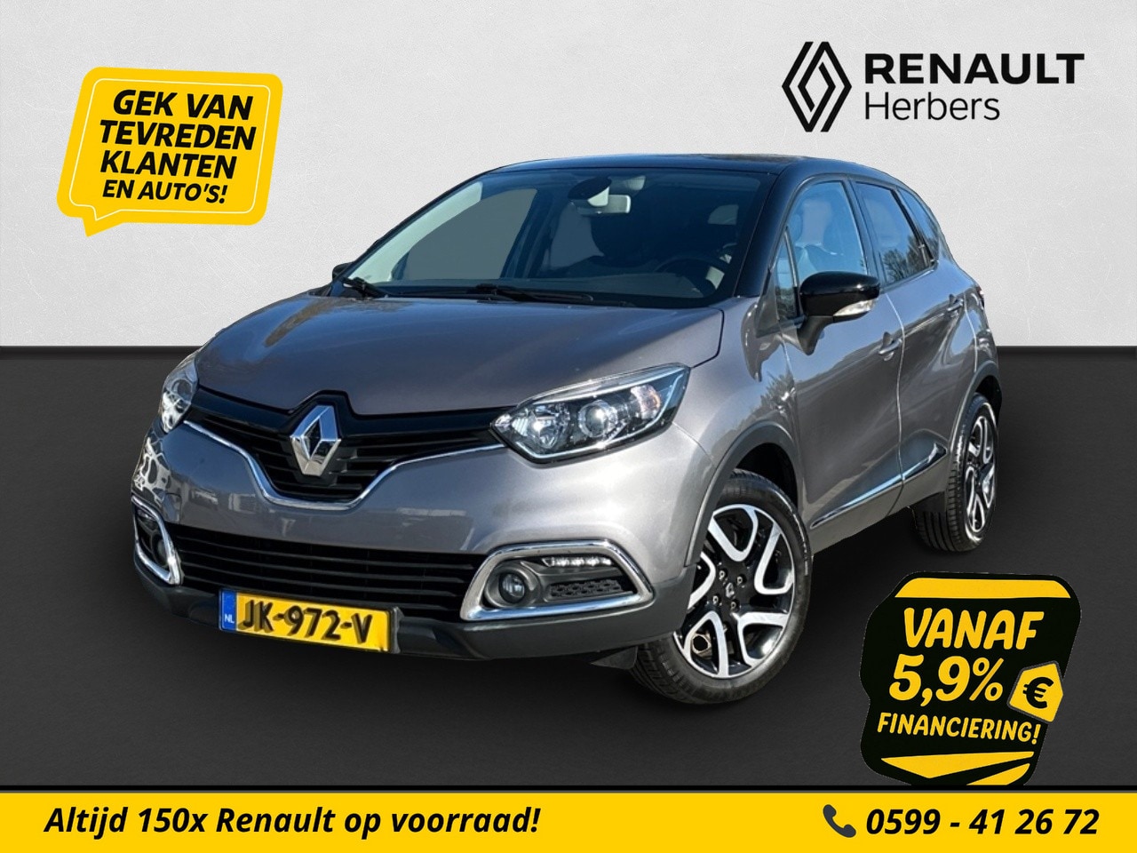 Renault Captur - 0.9 TCe Dynamique NAVI / CAMERA / TREKHAAK / CRUISE - AutoWereld.nl