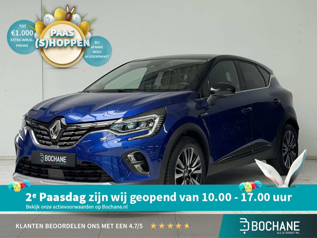Renault Captur - 1.3 mild hybrid 160 Iconic | Navigatie | BOSE-Audiosysteem | Stoel + Stuurverwarming | 360 - AutoWereld.nl