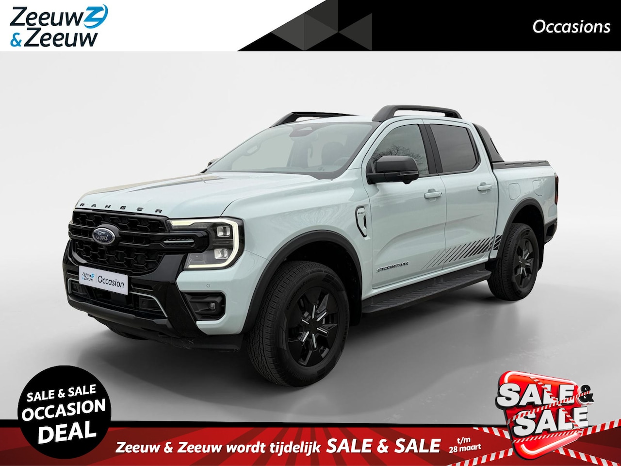 Ford Ranger - Stormtrak Double Cab 2.3 PHEV | Trekhaak 3.500 kg trekgewicht | Elektrische Rollertop | Ma - AutoWereld.nl