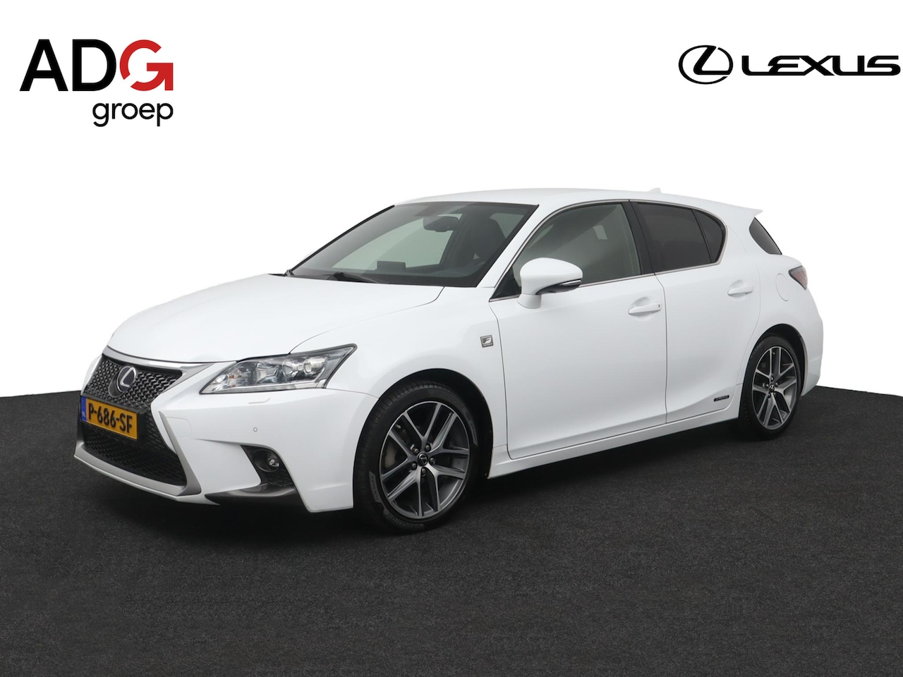 Lexus CT 200h - F Sport Line | 17 Inch Lichtmetalen velgen | Stoelverwarming | Keyless Entry | Parkeersens - AutoWereld.nl