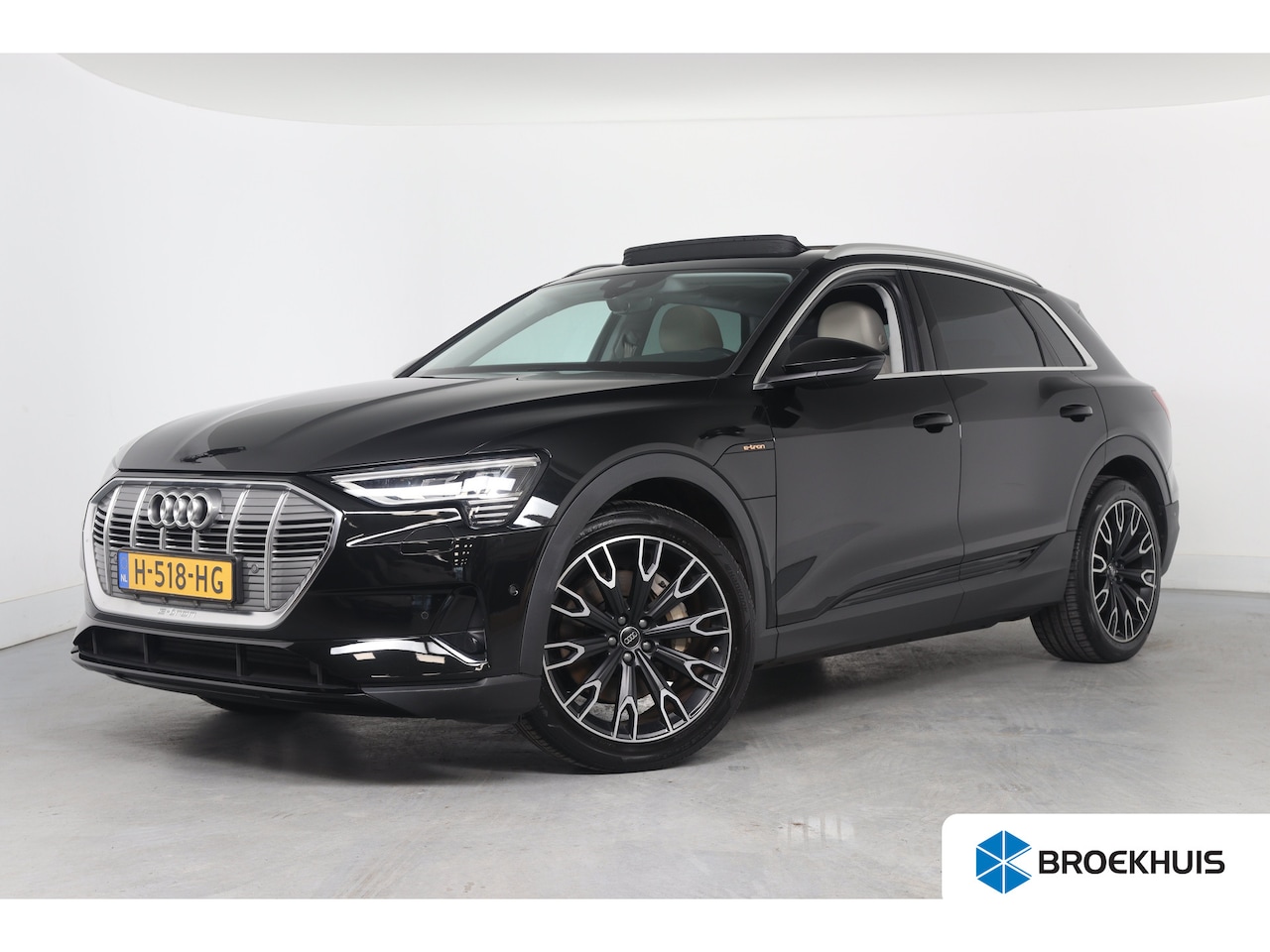 Audi e-tron - 55 quattro advanced Pro Line Plus 95 kWh | Panorama dak | Carplay | Leder | Memory stoelen - AutoWereld.nl