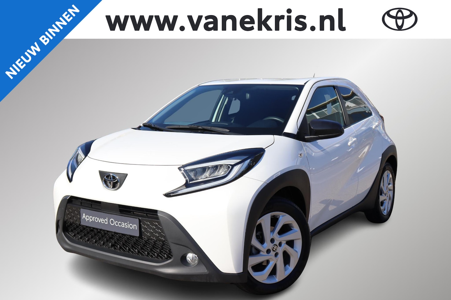 Toyota Aygo X - 1.0 VVT-i S-CVT first 1.0 VVT-i S-CVT first, Trekhaak! - AutoWereld.nl