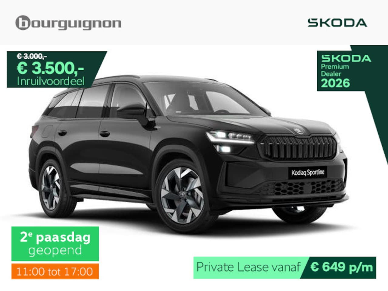Skoda Kodiaq - Sportline Business 1.5 TSI PHEV 204 PK | Trekhaak | Canton audio | Adaptive cruise control - AutoWereld.nl