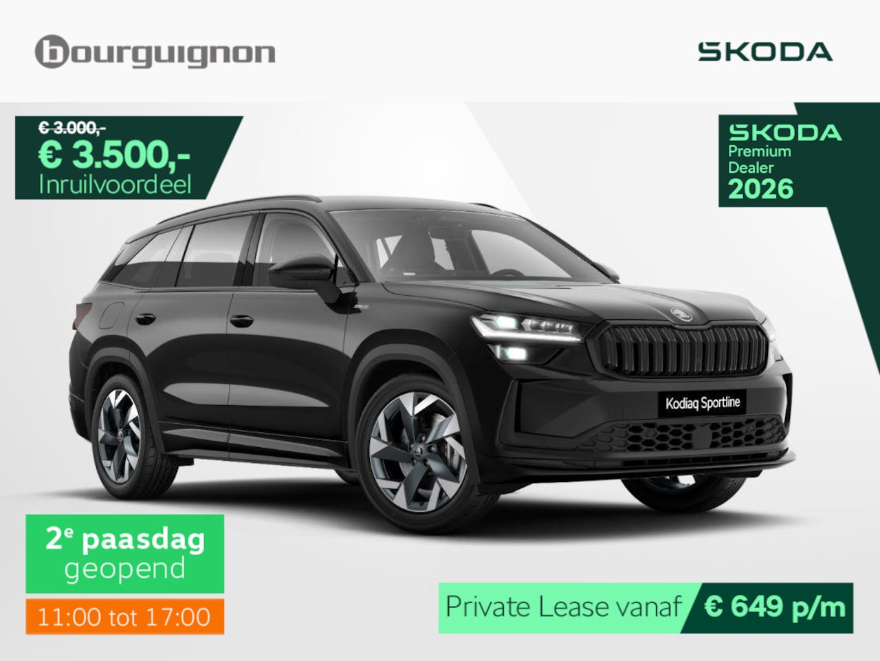 Skoda Kodiaq - Sportline Business 1.5 TSI PHEV 204PK | Trekhaak | Head-up display | Canton audio | Adapti - AutoWereld.nl