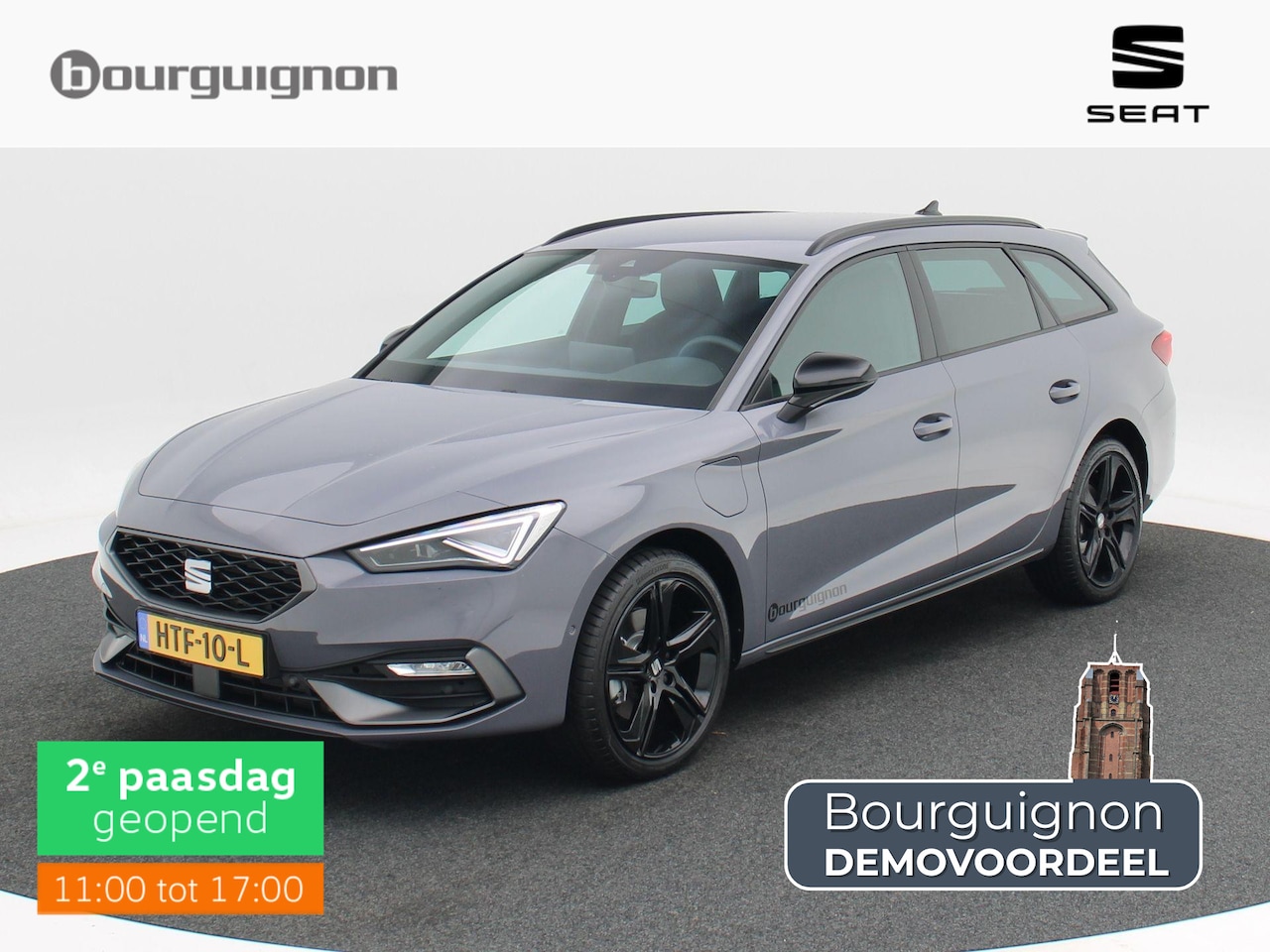 SEAT Leon Sportstourer - FR Business 1.5 TSI eHybrid PHEV 204pk | Trekhaak | Adaptive cruise control | Achteruitrij - AutoWereld.nl