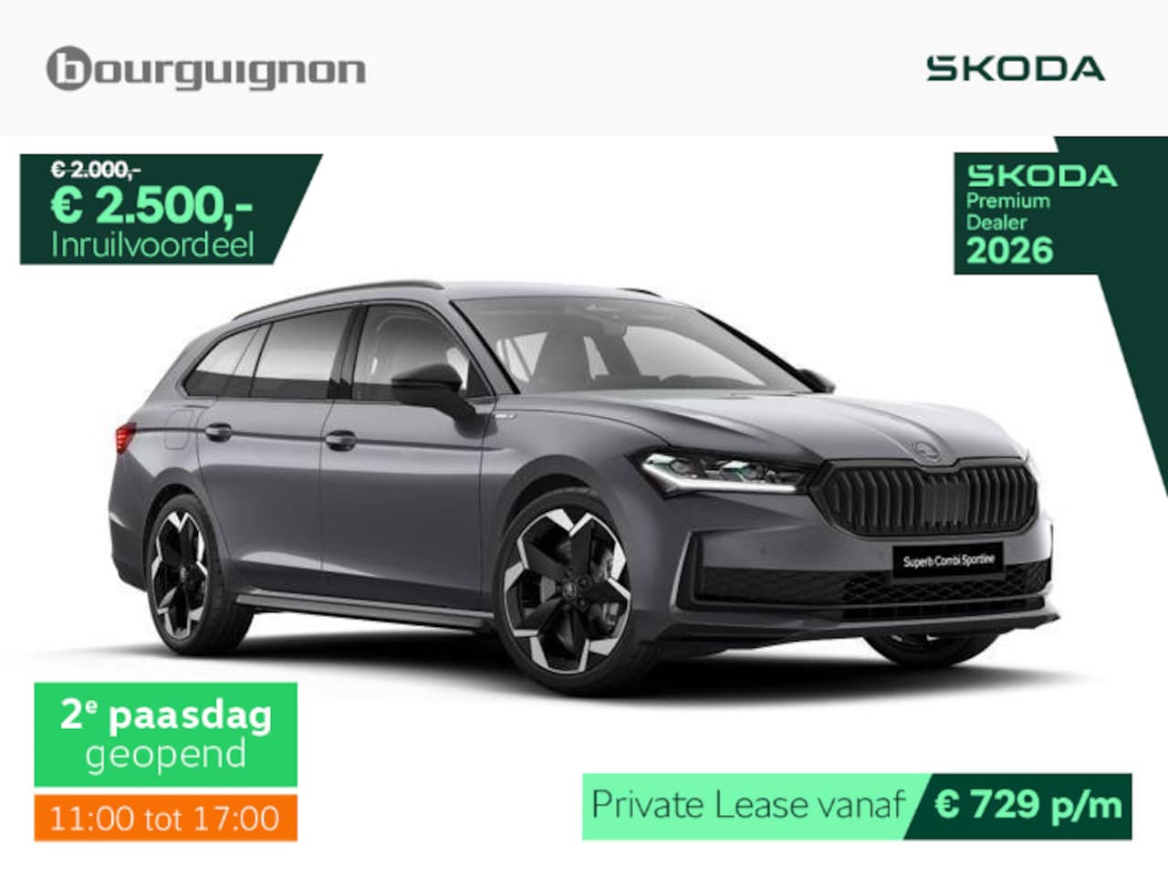 Skoda Superb - Sportline Business 1.5 TSI PHEV 204 PK | Trekhaak | Head-up display | Canton audio | Adapt - AutoWereld.nl