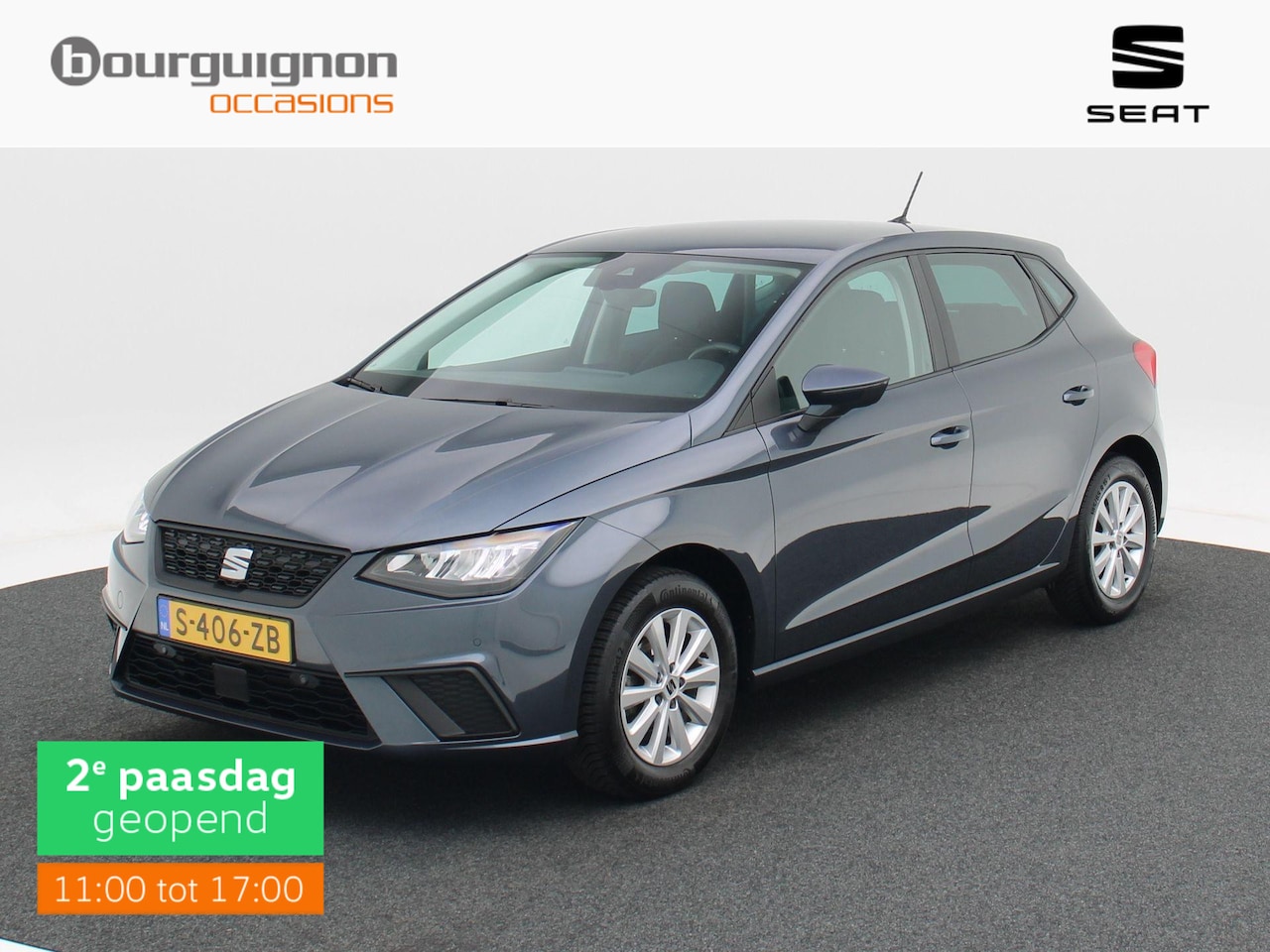 SEAT Ibiza - 1.0 TSi Style Business Connect | Cruise | Climate | CarPlay | Stoelverwarming | Parkeersen - AutoWereld.nl
