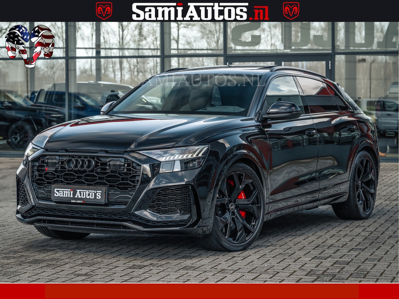 Audi RSQ8 - RSQ8 BLACK OPS | 600PK 4.0 V8 TFSI QUATTRO | HUD | 4 WIELBESTURING | 23 INCH AUDI SPORT WH - AutoWereld.nl