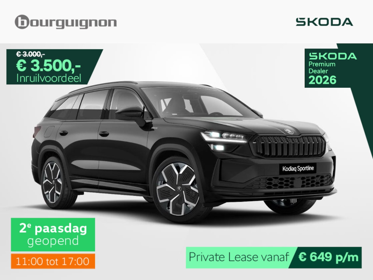 Skoda Kodiaq - Sportline Business 1.5 TSI PHEV 204PK | Trekhaak | Panoramadak | Canton audio | Winter pak - AutoWereld.nl