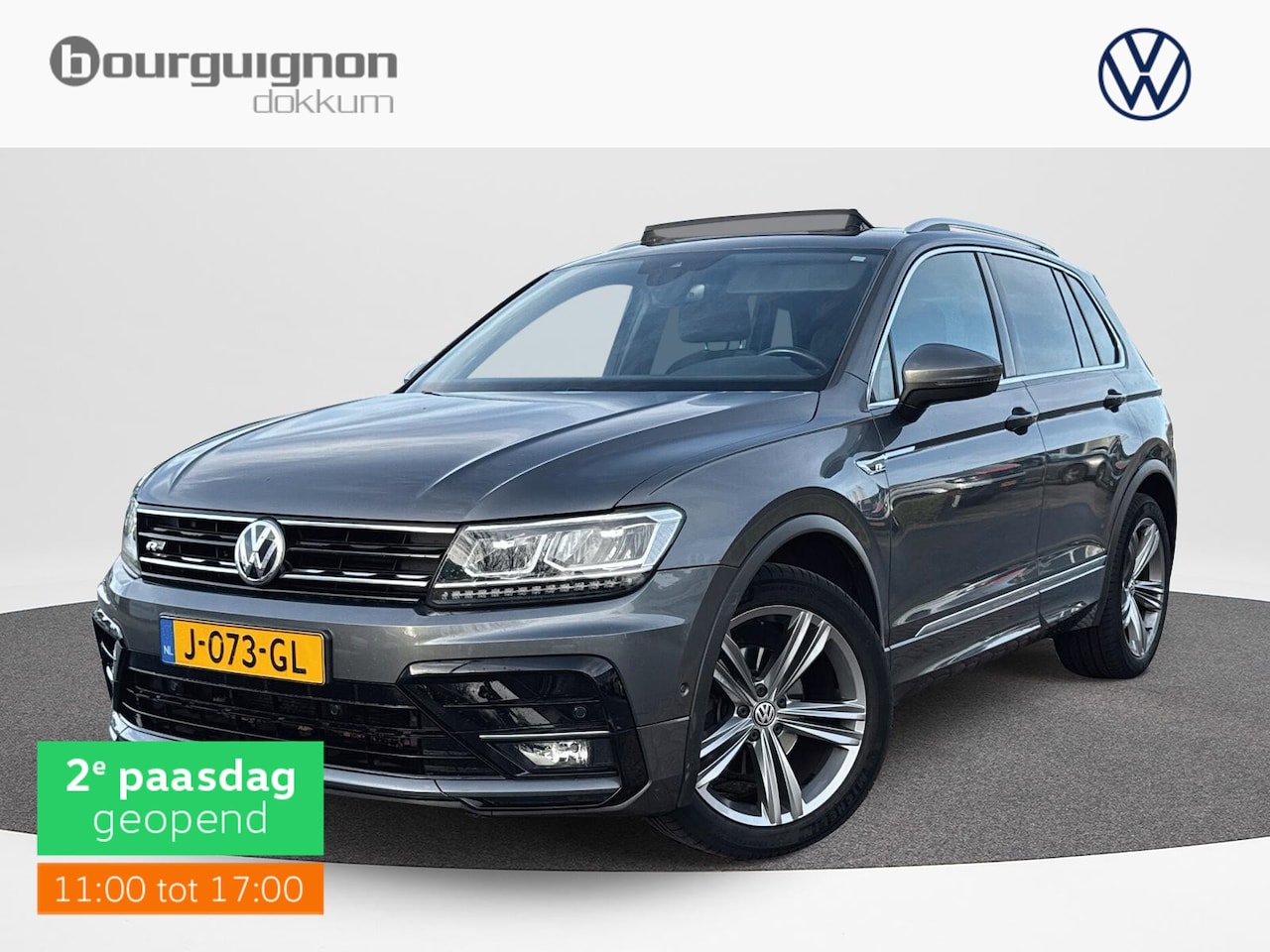 Volkswagen Tiguan - 1.5 TSI ACT Highline Business R | Trekhaak | Pano | A.Camera | Keyless | Elec. A-Klep | - AutoWereld.nl