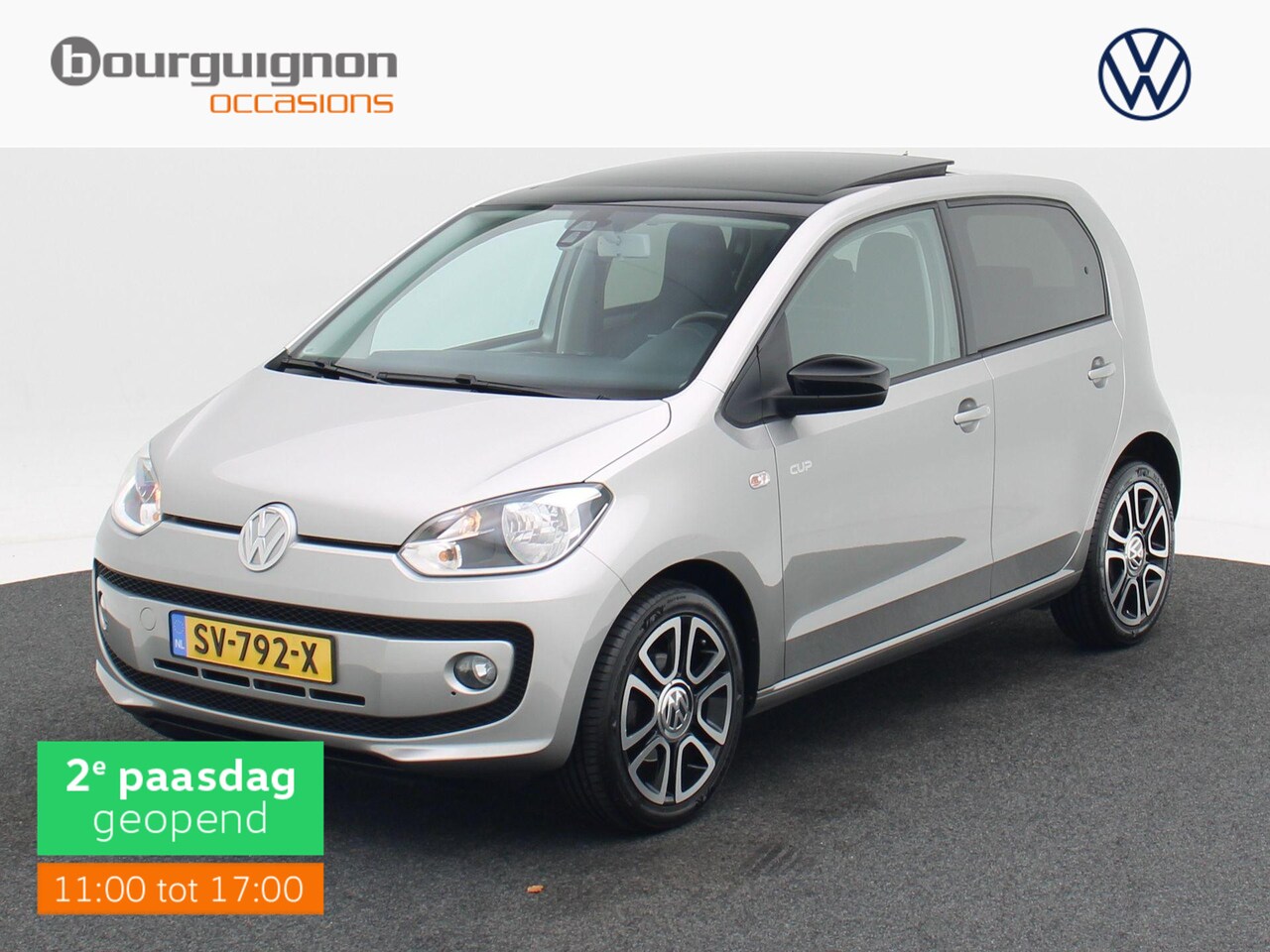 Volkswagen Up! - 1.0 Automaat groove up! | Airco | Panoramadak | Stoelverwarming | Cruise Controle | 16 Inc - AutoWereld.nl