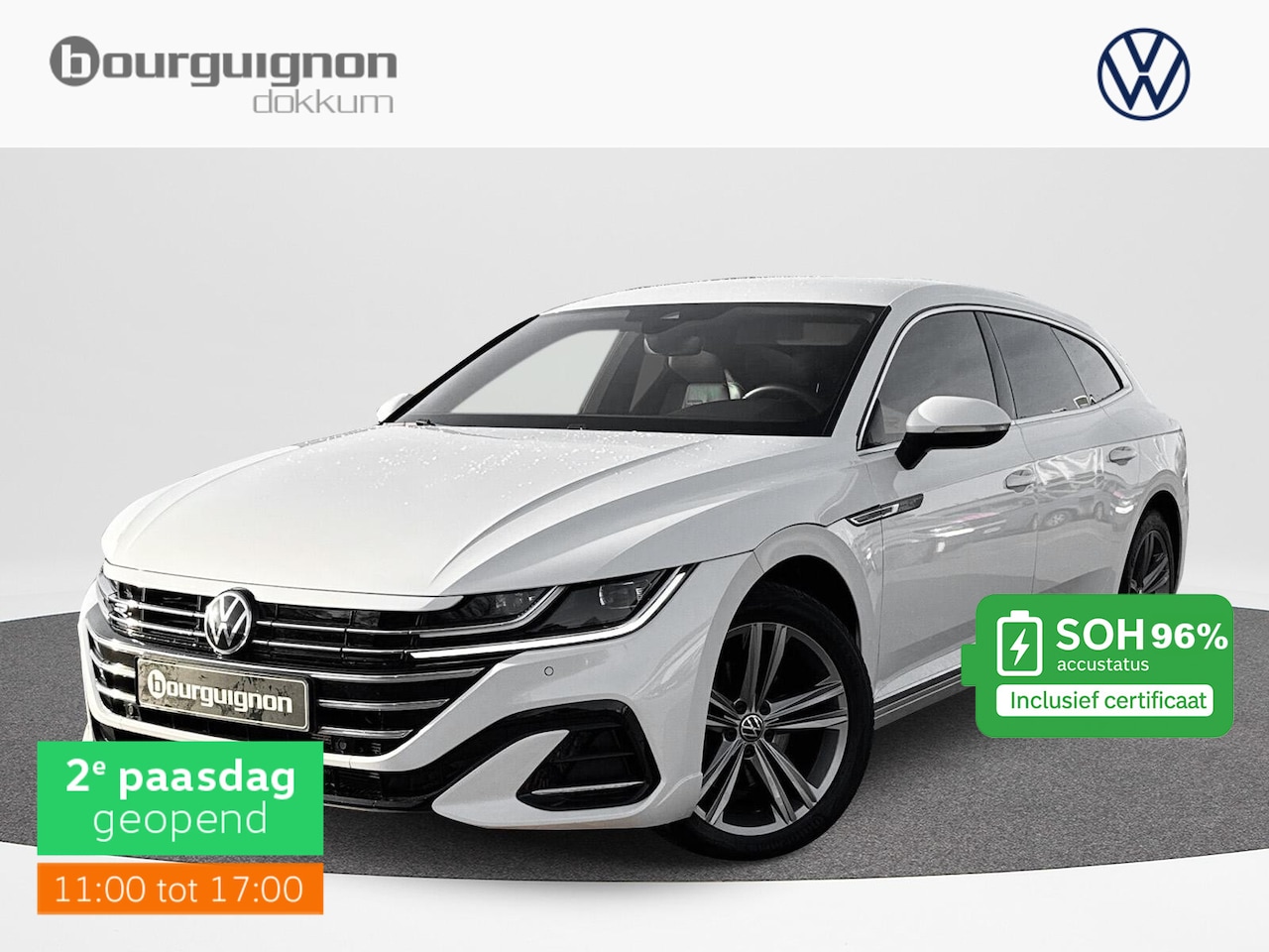 Volkswagen Arteon Shooting Brake - 1.4 TSI eHybrid R-Line | Trekhaak | Leder | A-Camera | SOH 96% | - AutoWereld.nl