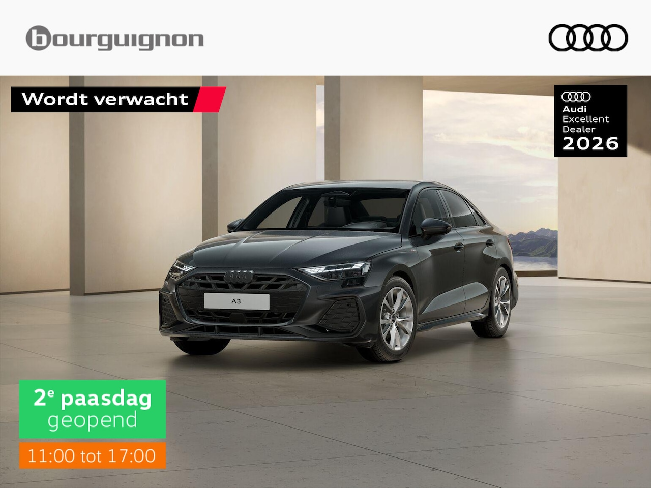 Audi A3 Limousine - 30 TFSI | S edition | 116 PK | Optiek zwart plus | 17 inch velgen | Privacyglas | - AutoWereld.nl