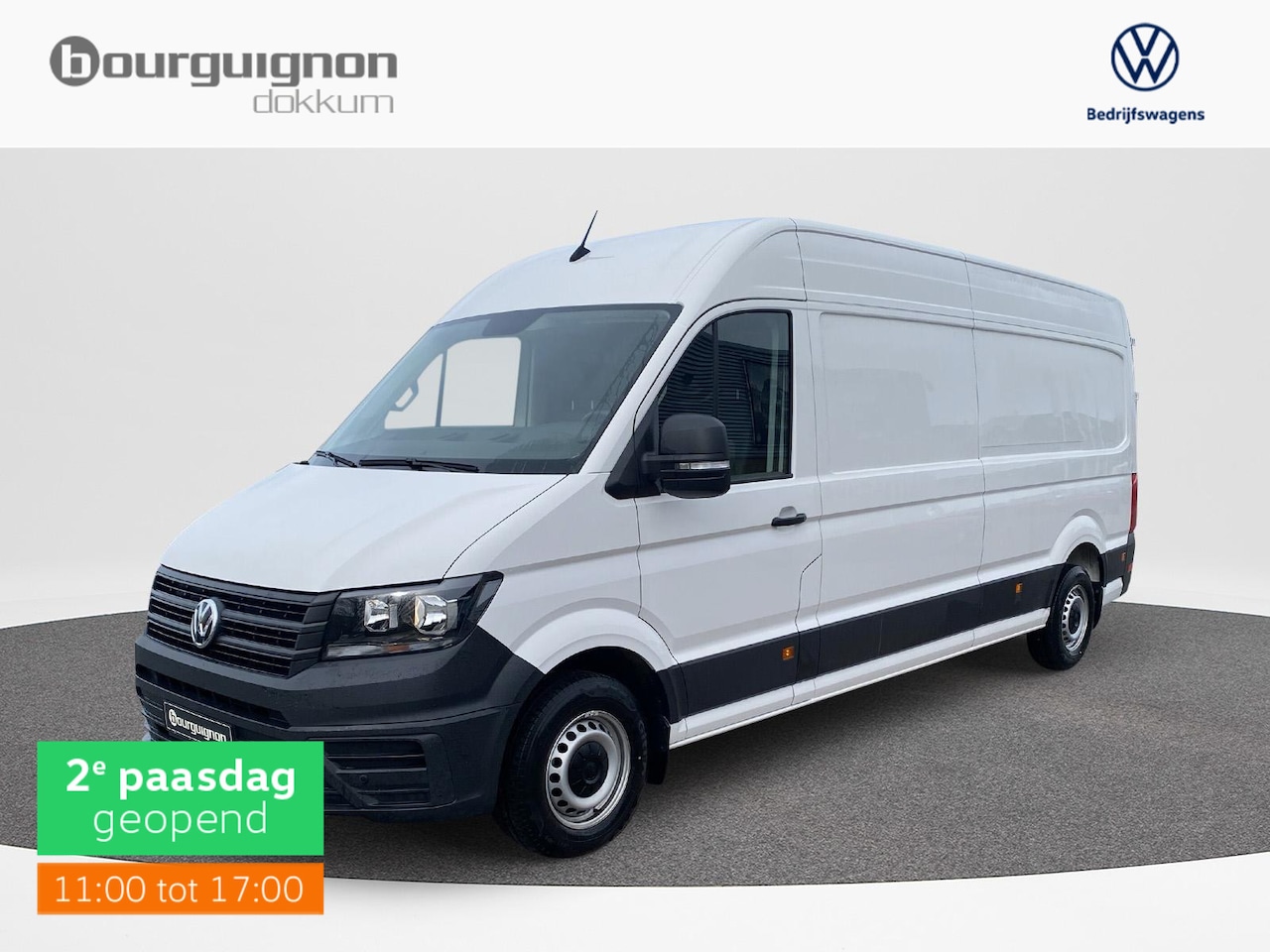 Volkswagen Crafter - 35 2.0 TDI L4H3 | 140Pk | Trekhaak  Bijrijdersbank | Navi | Betimmering | PDC | - AutoWereld.nl