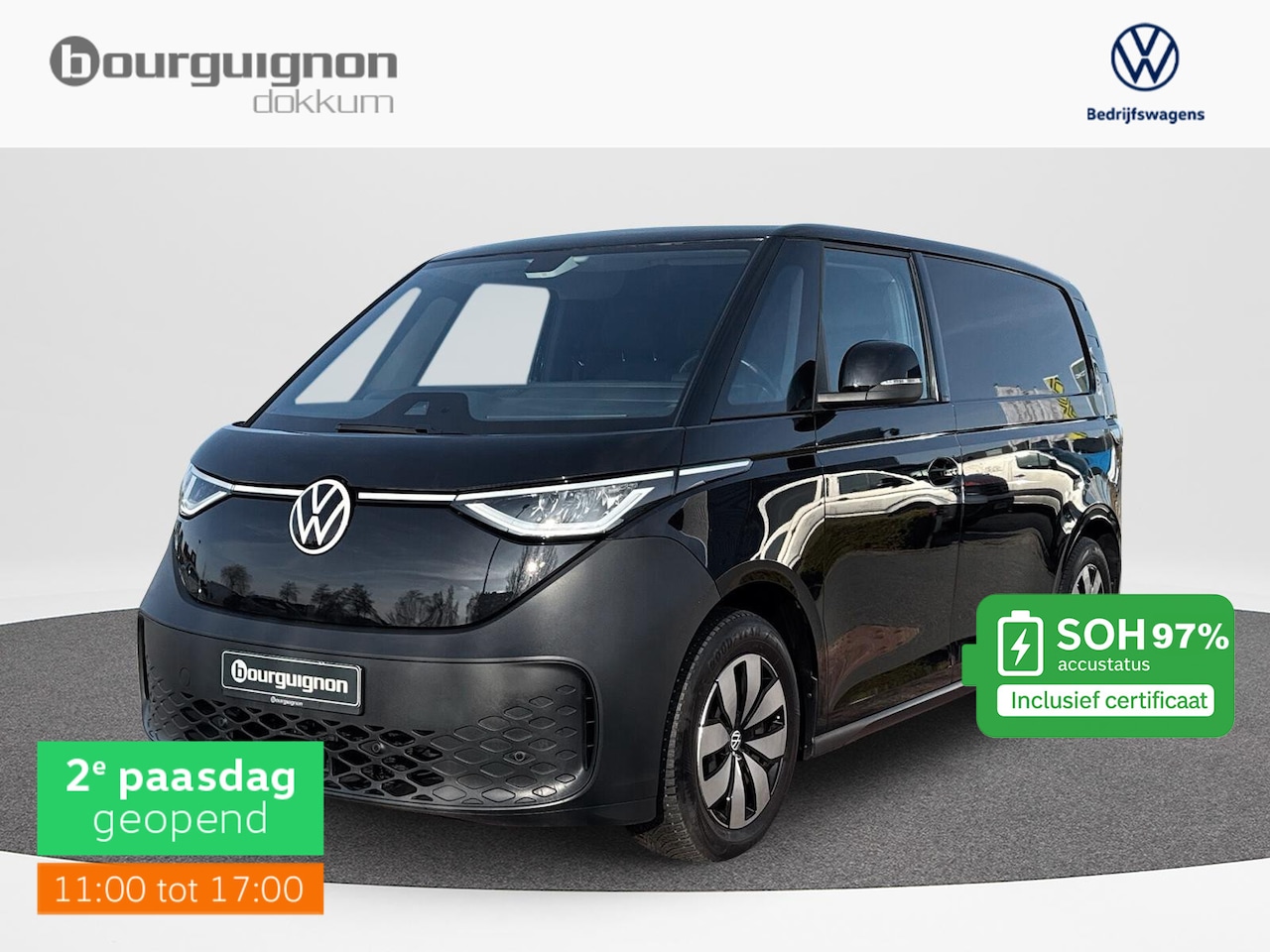 Volkswagen ID. Buzz Cargo - 77 kWh | Trekhaak | Zeer compleet | L1 | 204 pk | SOH 97% | - AutoWereld.nl