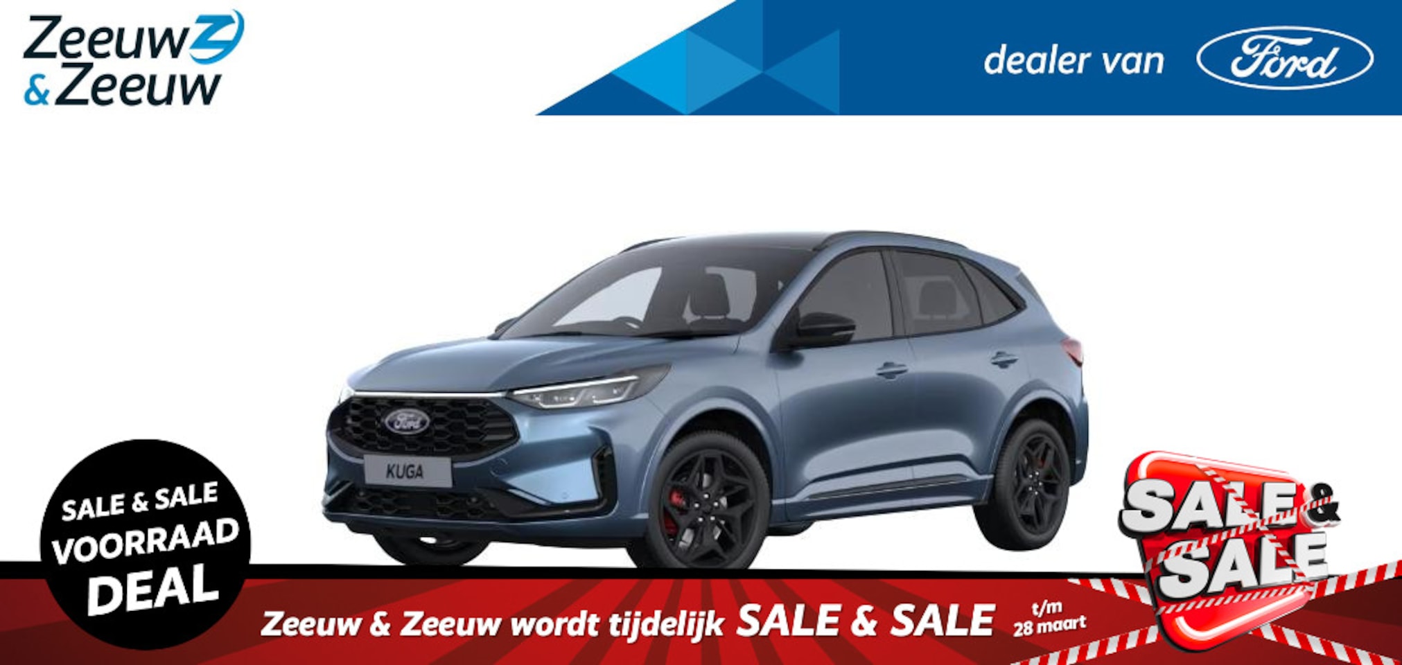 Ford Kuga - 2.5 PHEV BlueCruise Edition | Verwacht in Juni | Prijs Inclusief €4.000,- Ford Voordeel | - AutoWereld.nl