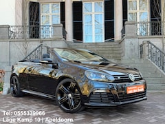 Volkswagen Golf Cabriolet - 2.0 TSI R DSG 265Pk Leder Xenon Navi Stoelverwarming Pdc Climate Cruise Ctr
