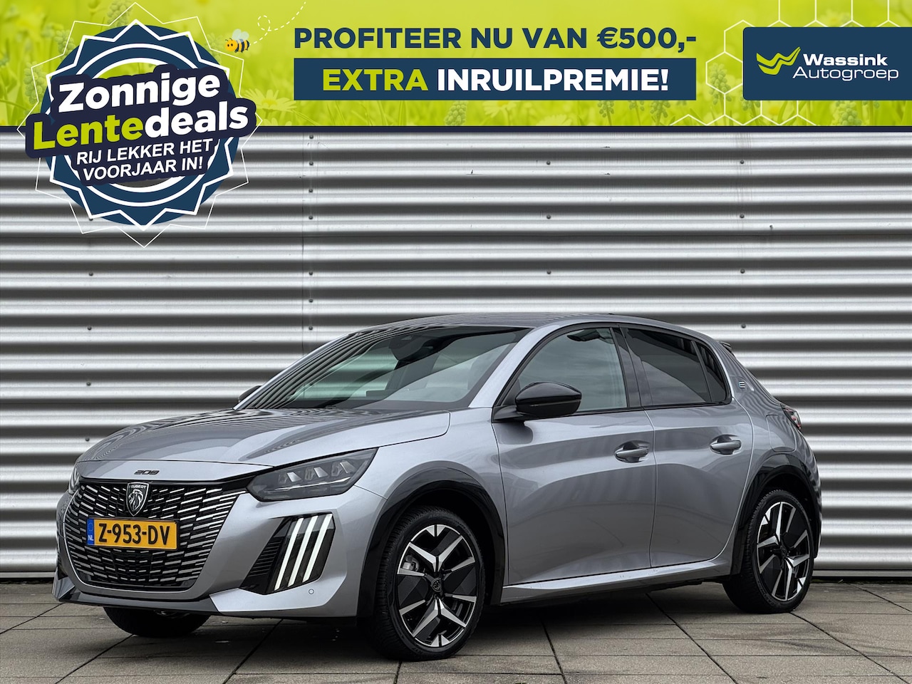Peugeot e-208 - EV 51kWh 156pk GT | SOH 97% I Camera | Adaptive Cruise Control | WASSINK WINTERSALE | Navi - AutoWereld.nl