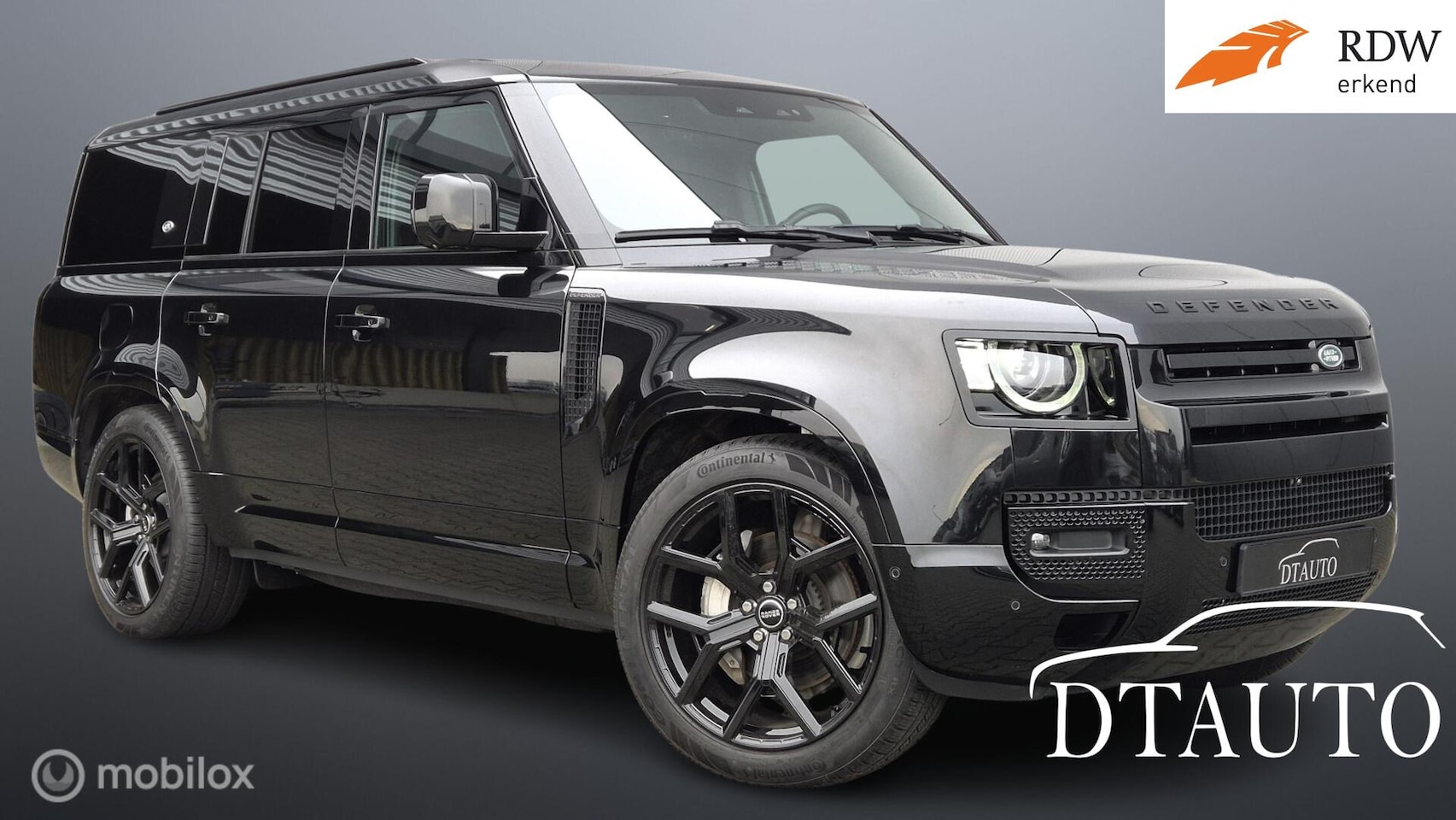 Land Rover Defender 130 - 3.0 D300 130HSE Airm Pano Grijs Kenteken - AutoWereld.nl
