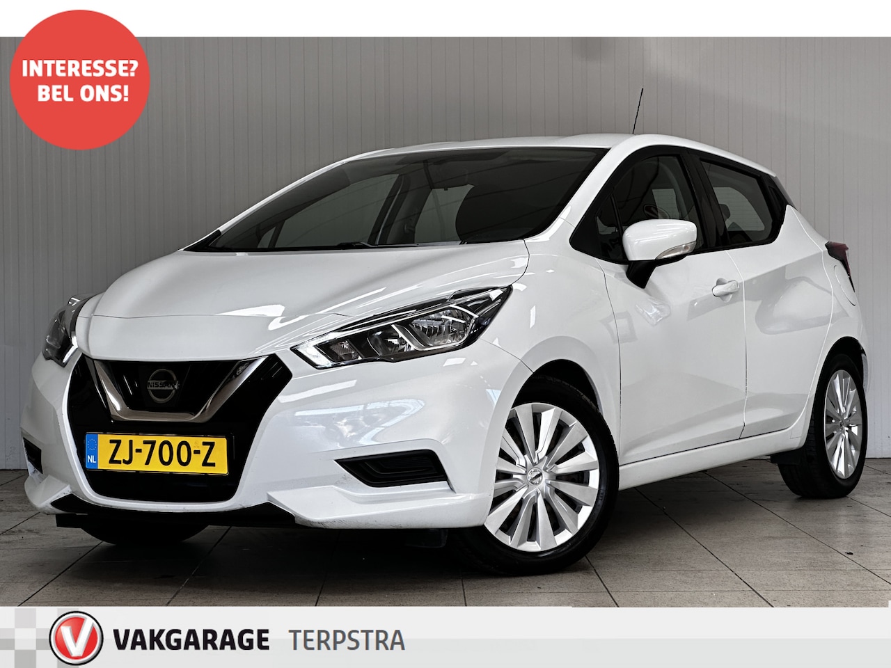 Nissan Micra - 1.0 IG-T Acenta/ Trekhaak/ LED Dagrijverl./ Parelmoer!/ DAB+/ Airco/ Cruise/ Bluetooth/ El - AutoWereld.nl