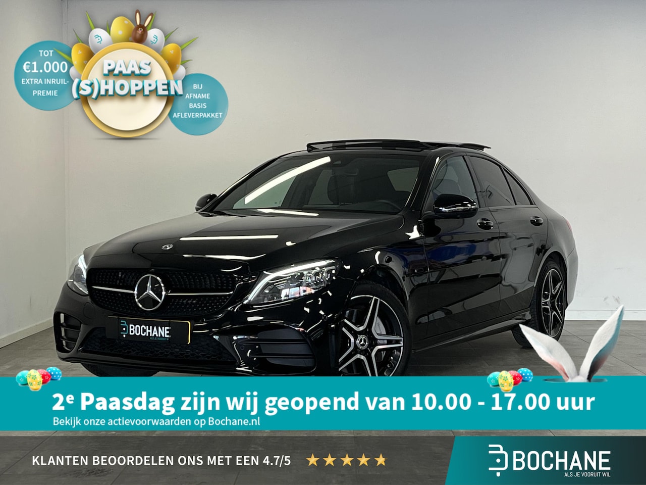 Mercedes-Benz C-klasse - 300 e Business Solution AMG Limited | Camera | Pano | - AutoWereld.nl
