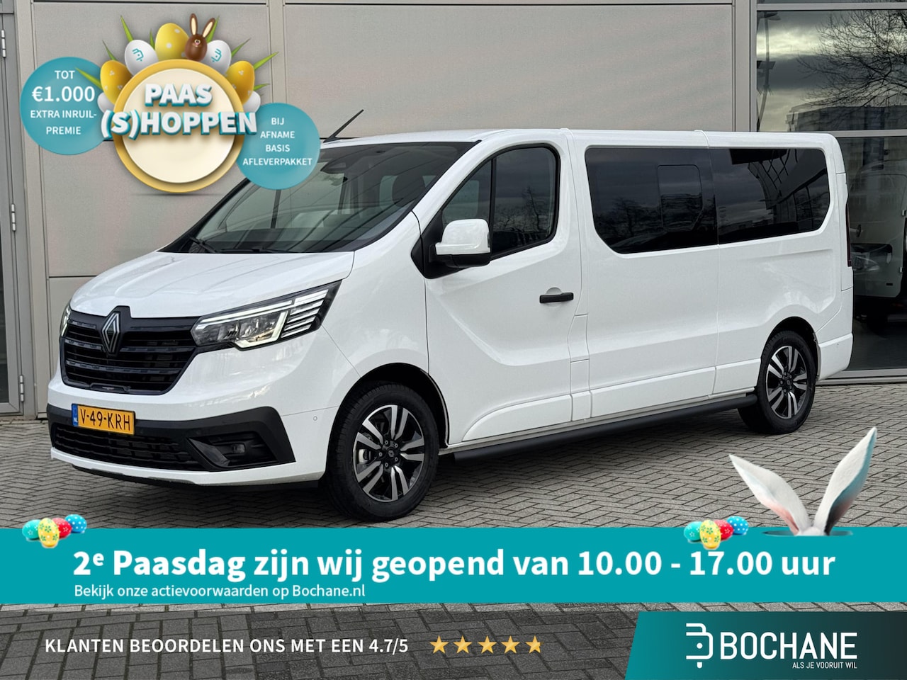 Renault Trafic - 2.0 Blue dCi 170 T30 L2H1 Anniversary Automaat Dubbelcabine | DEMO | VOL OPTIES | 170 PK A - AutoWereld.nl