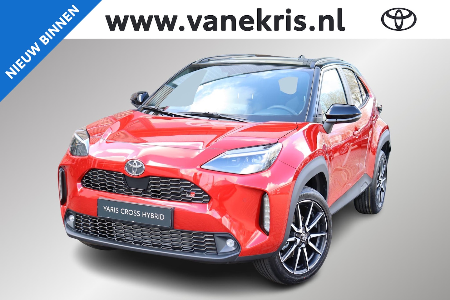 Toyota Yaris Cross - 1.5 Hybrid 130 GR SPORT, GR SPORT Plus Pack - AutoWereld.nl