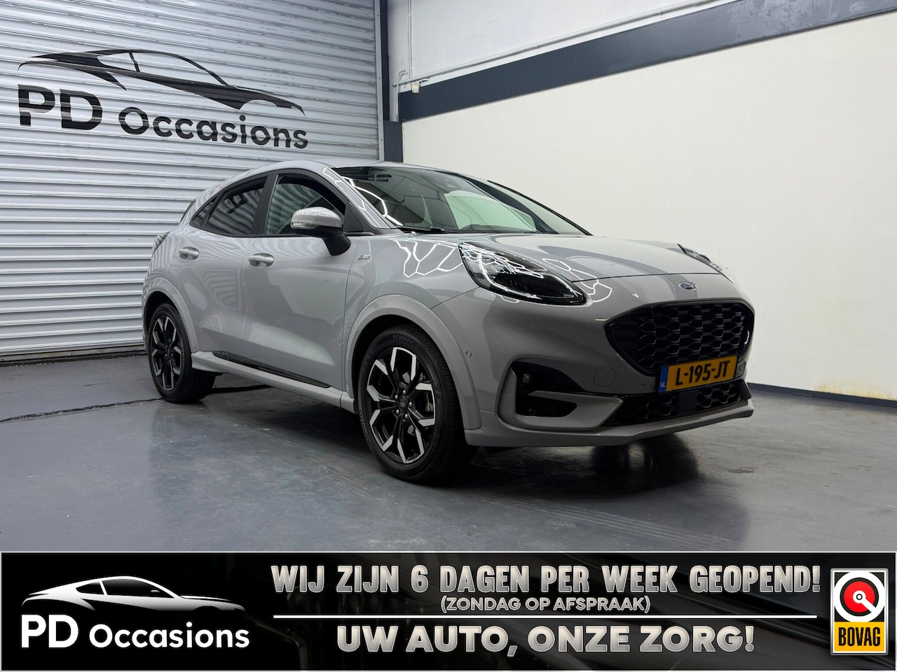 Ford Puma - 1.0 EcoBoost 155PK Hybrid ST-Line X - Elek. Achterklep - Half leer - ACC - Dodehoek - AutoWereld.nl